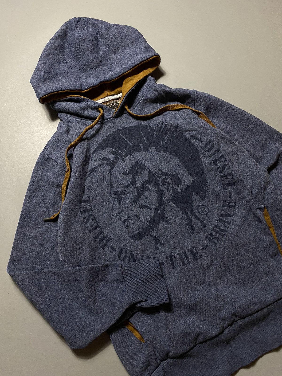 Diesel × Vintage Diesel PUNK hoodie vintage Size US S / EU 44-46 / 1 - 3 Thumbnail