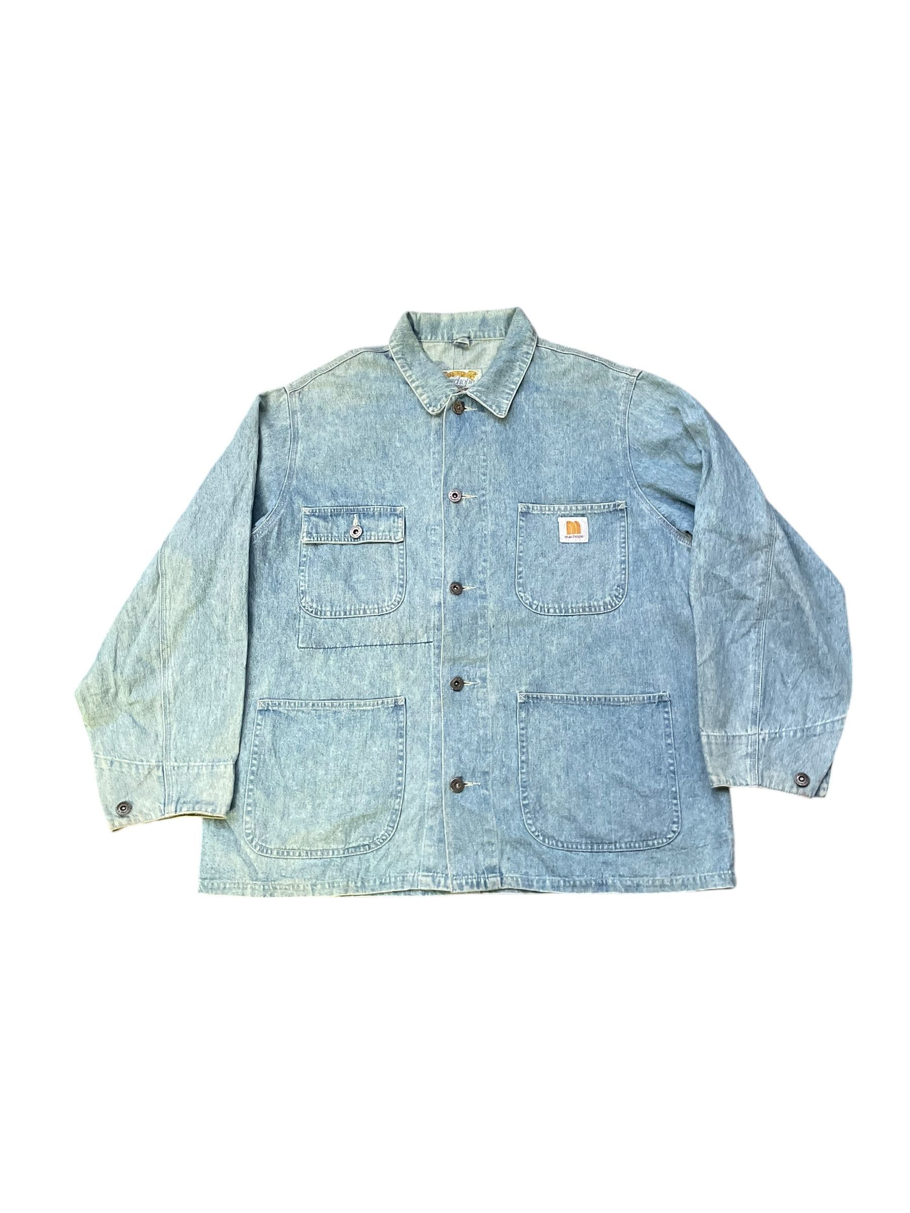 Japanese Brand Machope Chore Jacket Size US XL / EU 56 / 4 - 1 Thumbnail