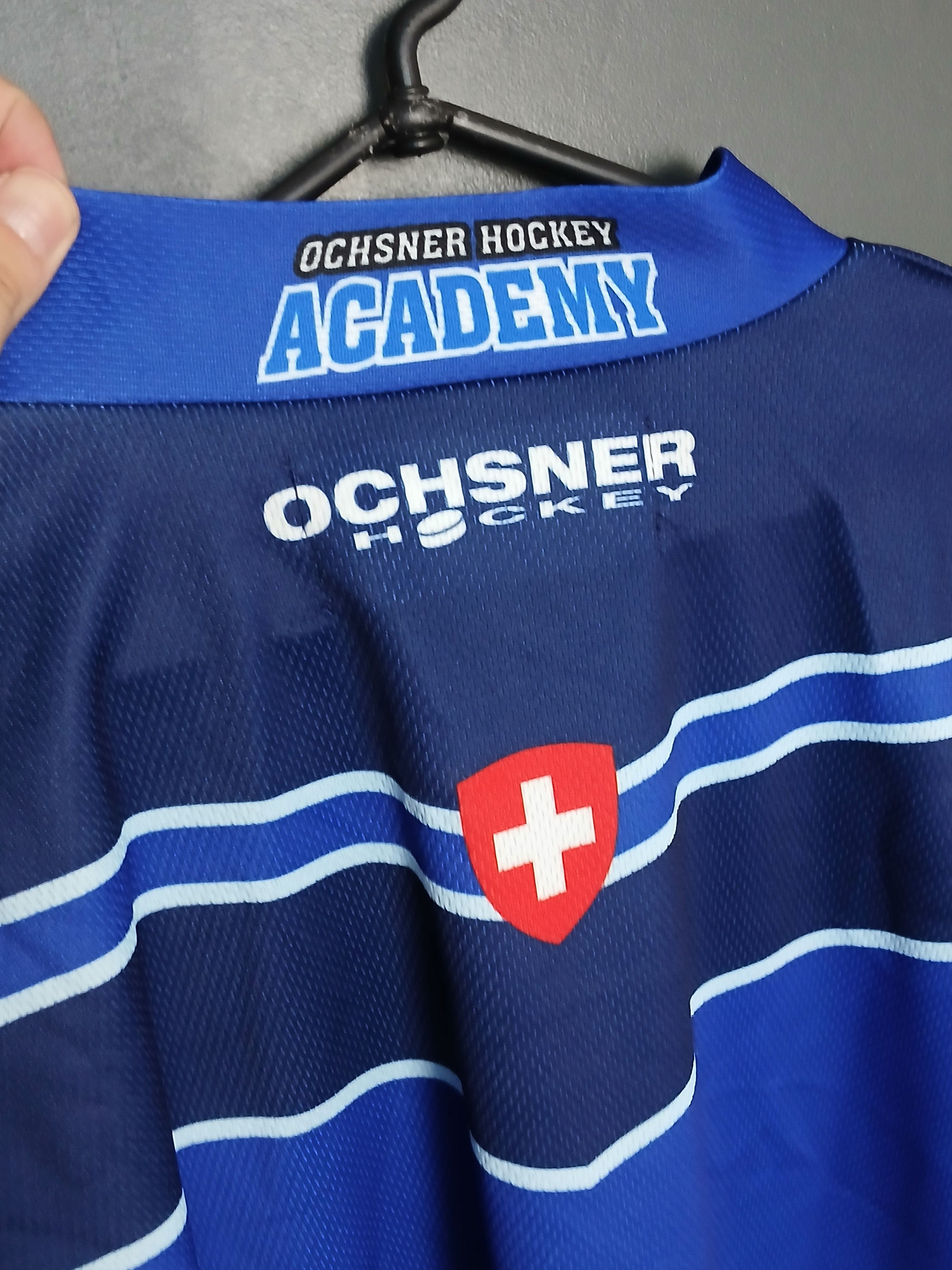 NHL Switzerland Ochsner Hockey Academy Jersey Size US L / EU 52-54 / 3 - 5 Thumbnail