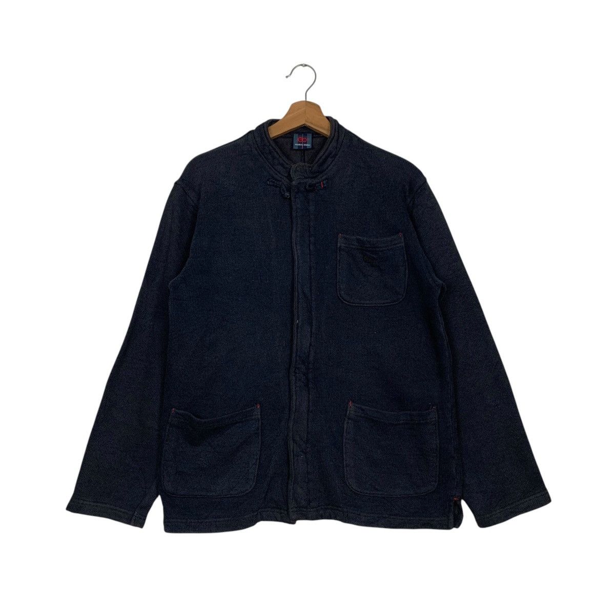 Global Work Vintage 90’s GLOBAL WORK Thick Cotton Work Jacket #2792-C126 Size US S / EU 44-46 / 1 - 1 Thumbnail