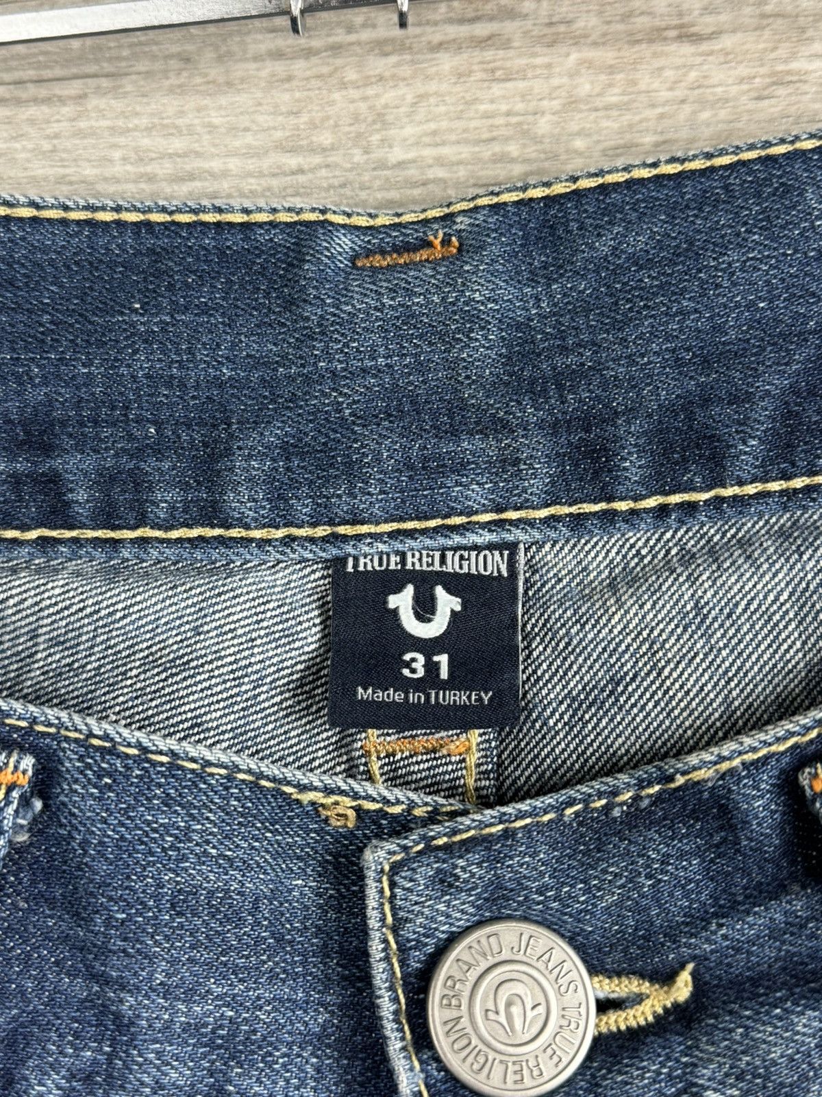 True Religion True Religion Jeans Japanese Big Logo Size 31 Size US 31 - 11 Thumbnail