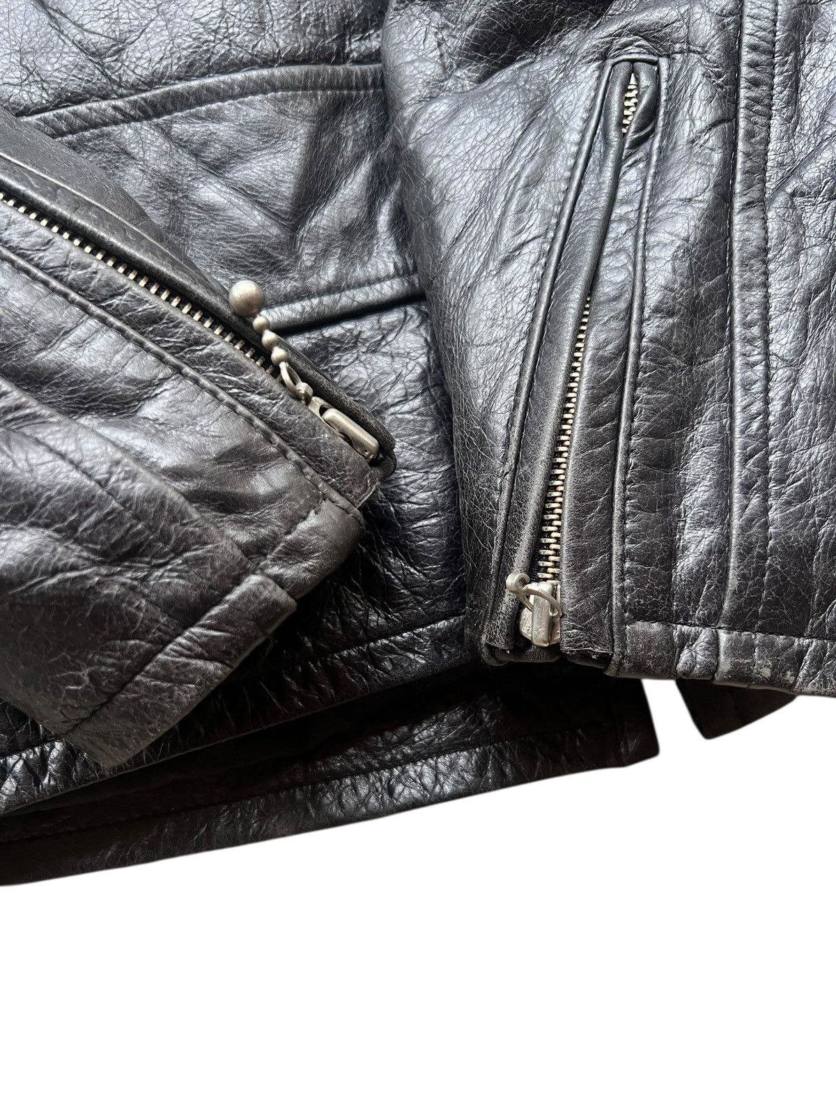 Avirex Vintage 2000s Y2K Avirex Cowhide Leather Sports Jacket Size US S / EU 44-46 / 1 - 23 Thumbnail