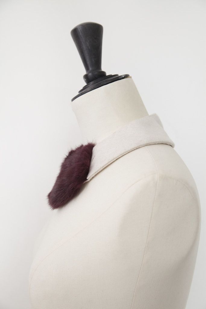 Fendi Fendi cashmere & mink collar Size ONE SIZE - 4 Thumbnail