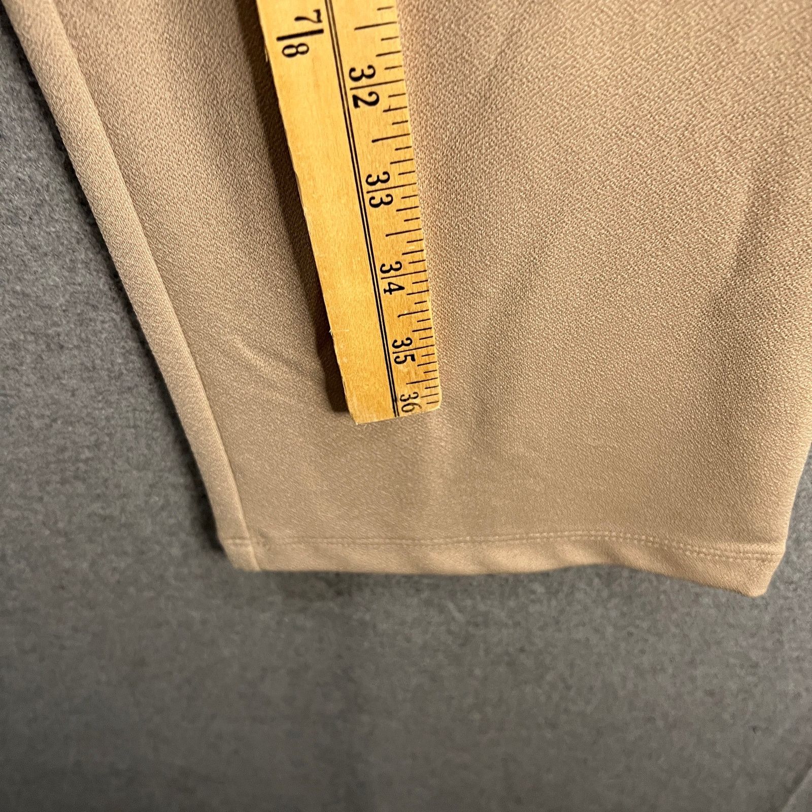 Other Isaac Mizrahi Live! Petite Crepe Knit Straight Leg Pant Size 40" / US 18 - 4 Thumbnail