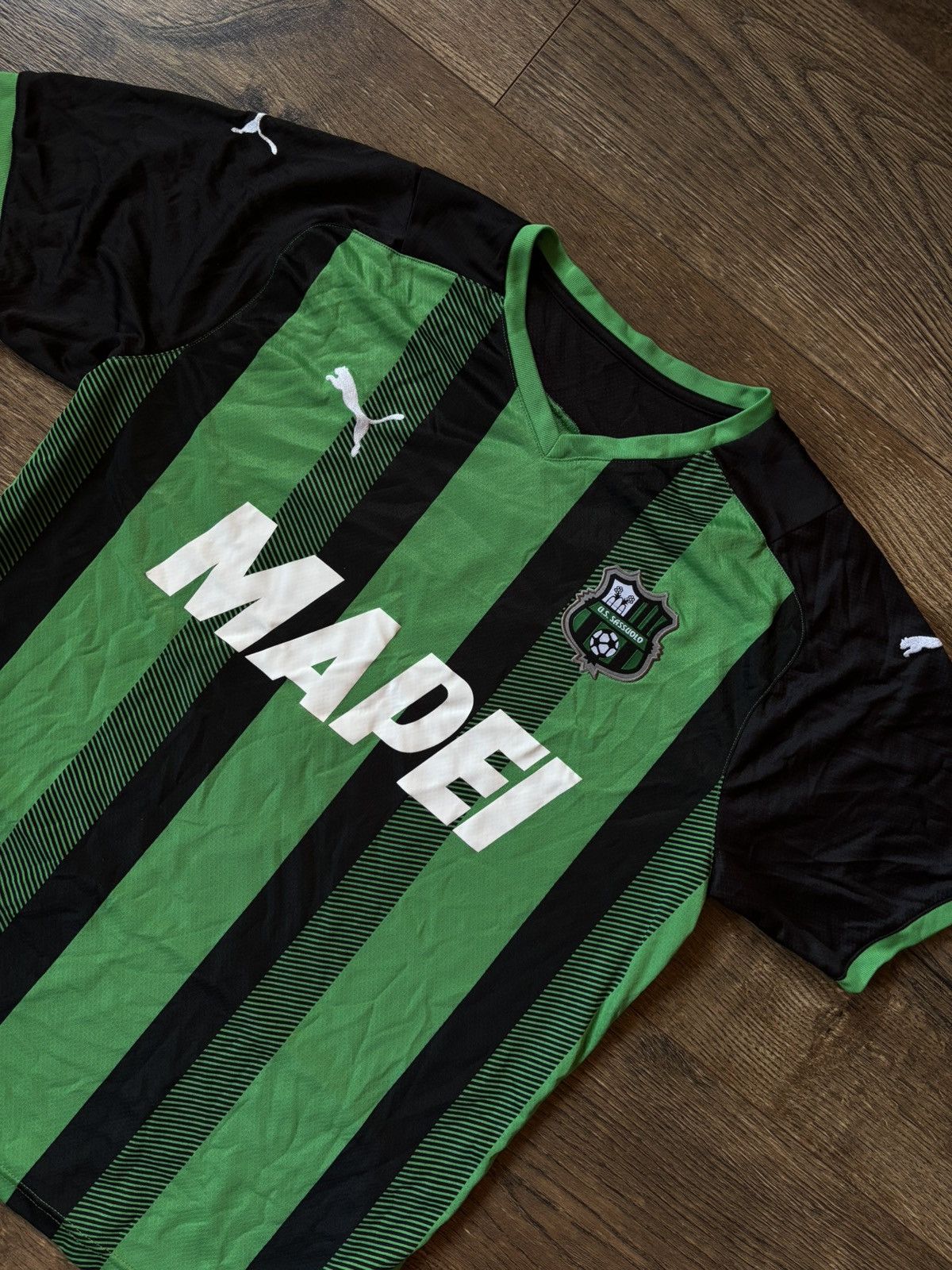 Puma U.S. Sassuolo Calcio #7 Boga - Puma 2021-2022 Official Home Size US L / EU 52-54 / 3 - 3 Thumbnail