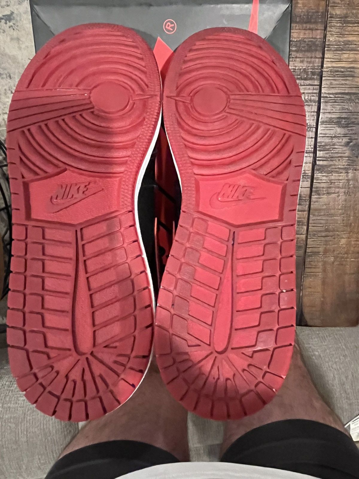 Nike Nike Jordan 1 “Banned” Bred OG 2016 Size US 7 / EU 40 - 13 Thumbnail