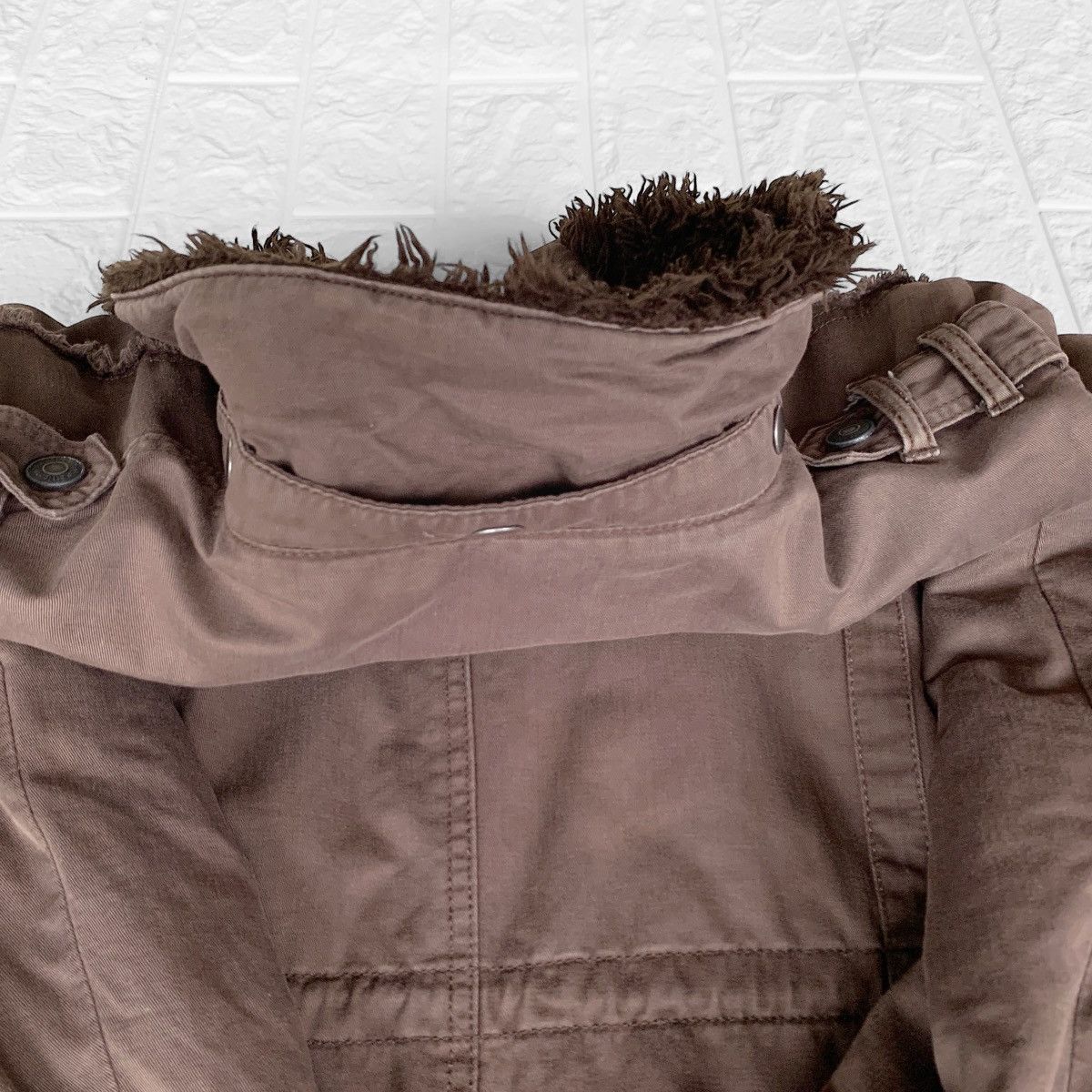 If Six Was Nine × In The Attic In the attic Military parka jacket mink fur lining Nice! Size US M / EU 48-50 / 2 - 10 Thumbnail