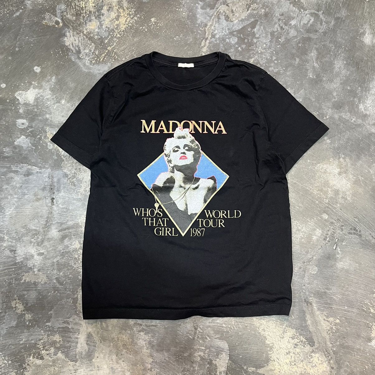 Band Tees × GU Madonna world tour t shirt 1987 Size US S / EU 44-46 / 1 - 1 Thumbnail