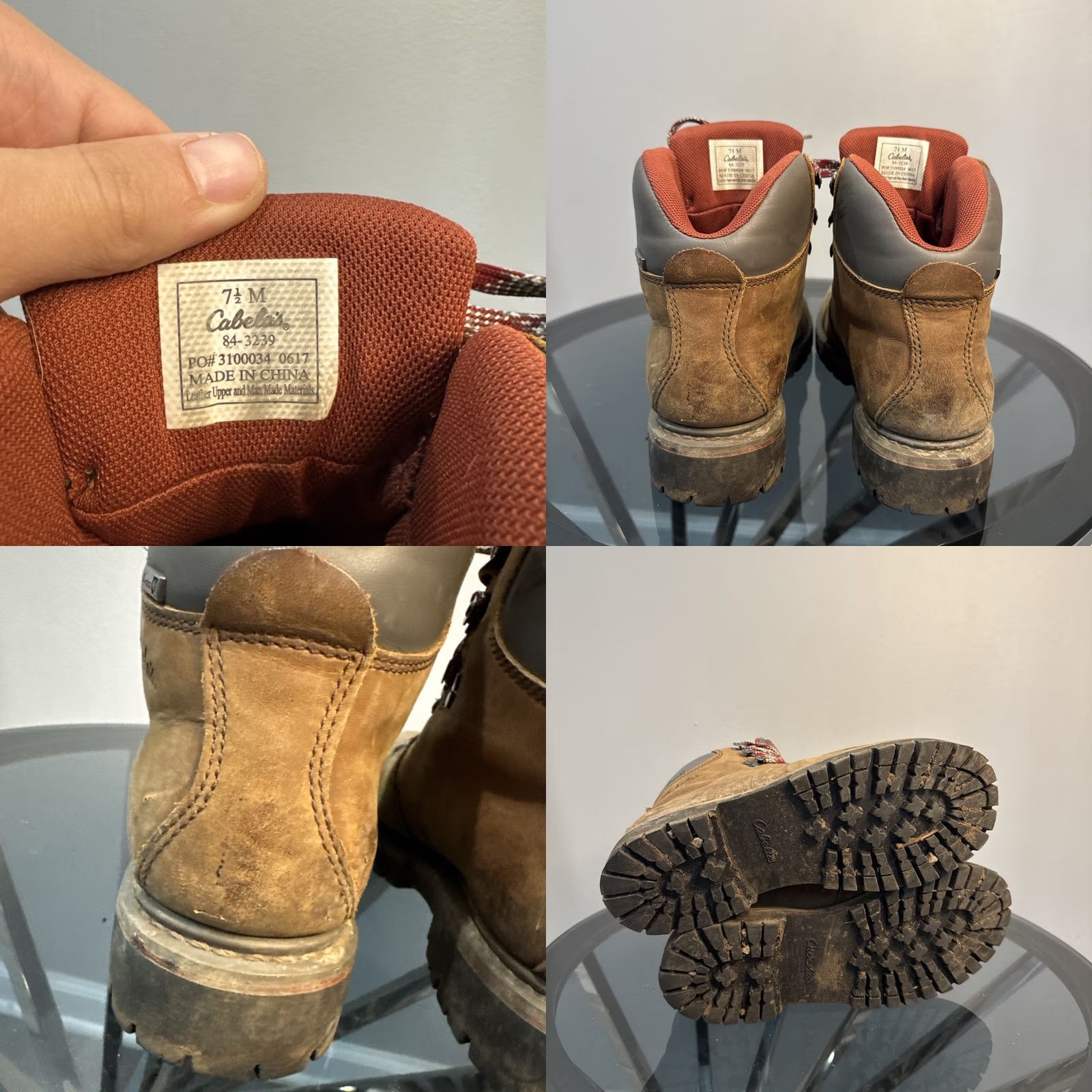 Vintage Vintage Style Cabela’s Outdoors Leather Hiking Boots Size 7.5 M DAMAGED Women’s Size US 8 / IT 38 - 11 Thumbnail