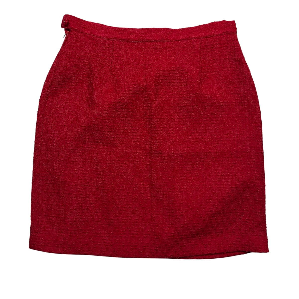 Versace × Vintage Versace Classic V2 Women’s Suit Blazer & Skirt Luxury Red Size M / US 6-8 / IT 42-44 - 5 Thumbnail