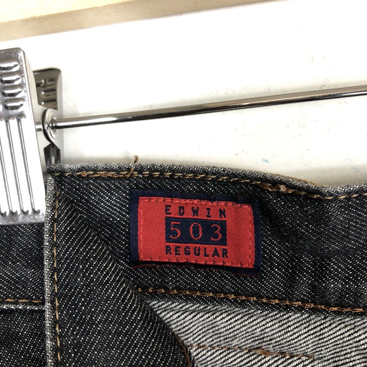 Japanese Brand 🔥VINTAGE EDWIN 503 REGULAR STRAIGHT CUT DENIM JEANS JAPAN Size US 27 - 13 Thumbnail