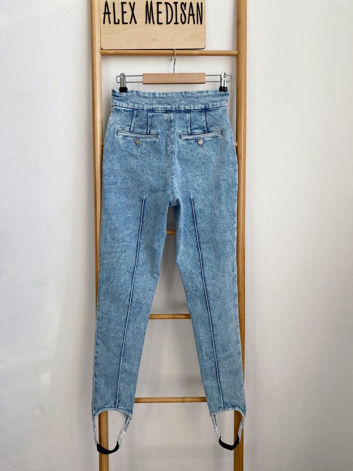 Isabel Marant Isabel Marant - Nanouli High-Rise Skinny Stirrup Jeans Size 26" / US 2 / IT 38 - 18 Thumbnail