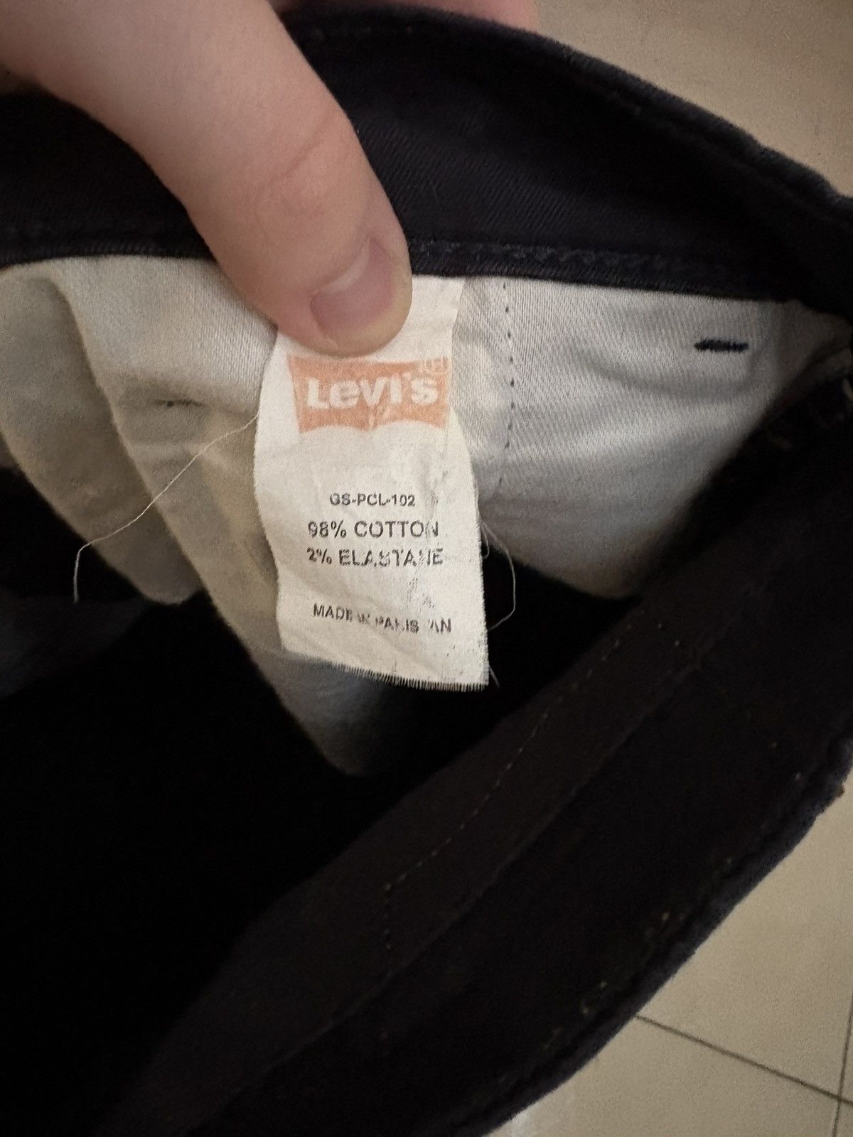 Levi's Dark navy levi’s 511 denim cut chinos Size US 34 / EU 50 - 5 Thumbnail