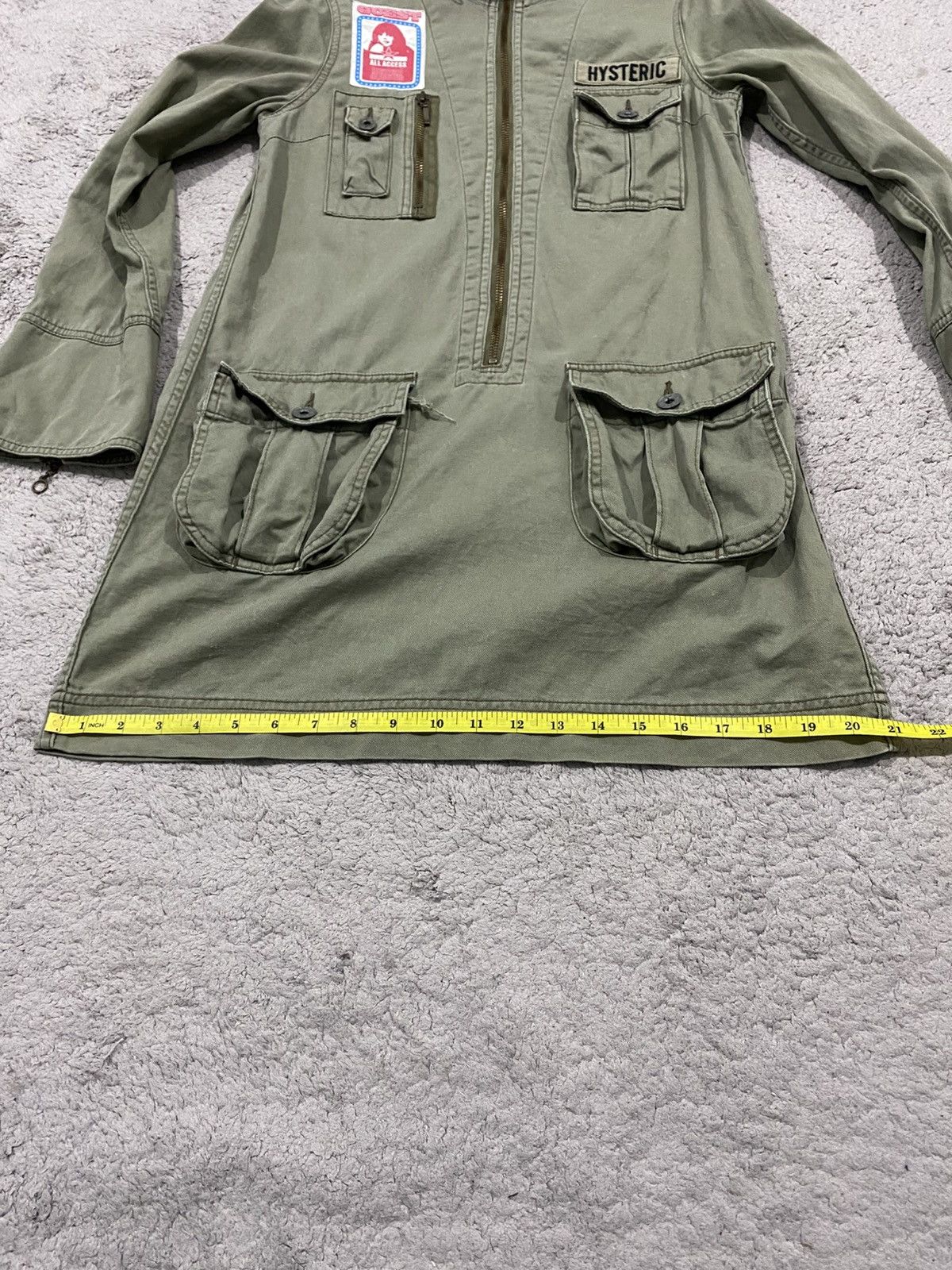 Hysteric Glamour Hysteric Glamour Army Jacket Punk Style Size US S / EU 44-46 / 1 - 16 Thumbnail