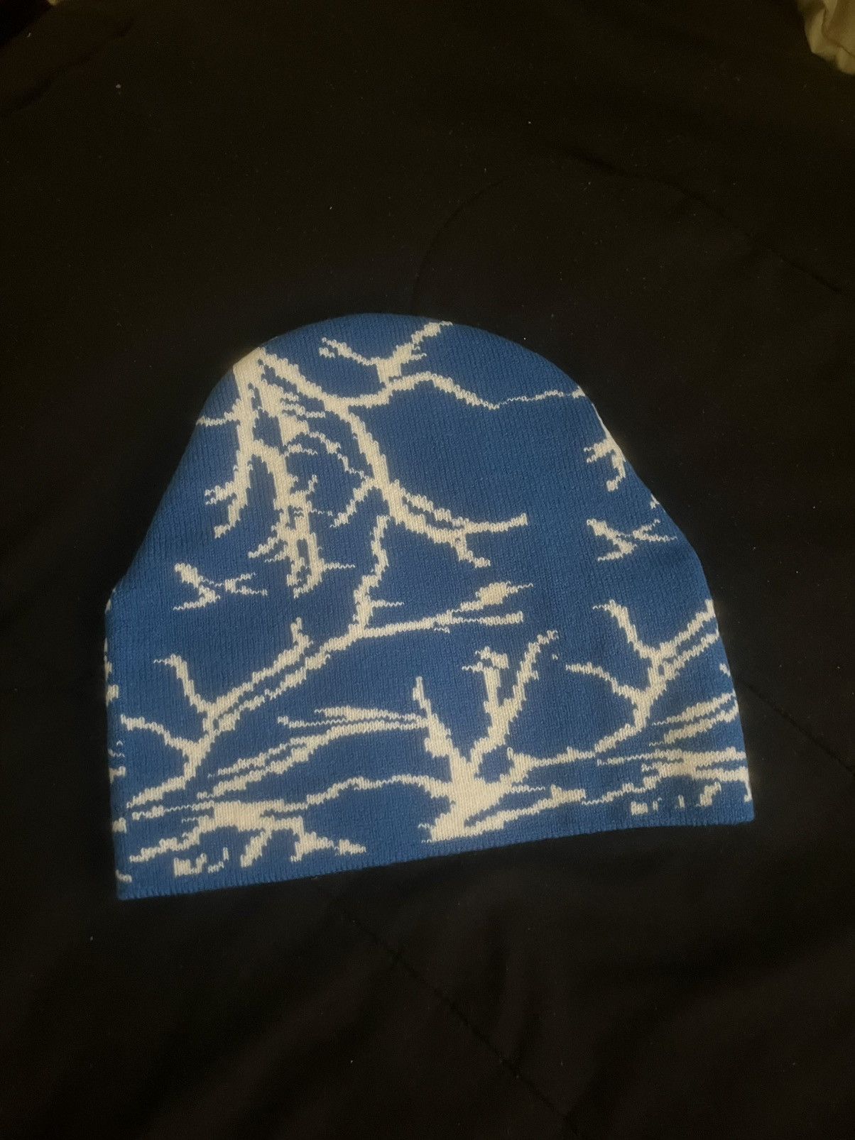 Vintage Lightning strikes beanie Size ONE SIZE - 2 Thumbnail
