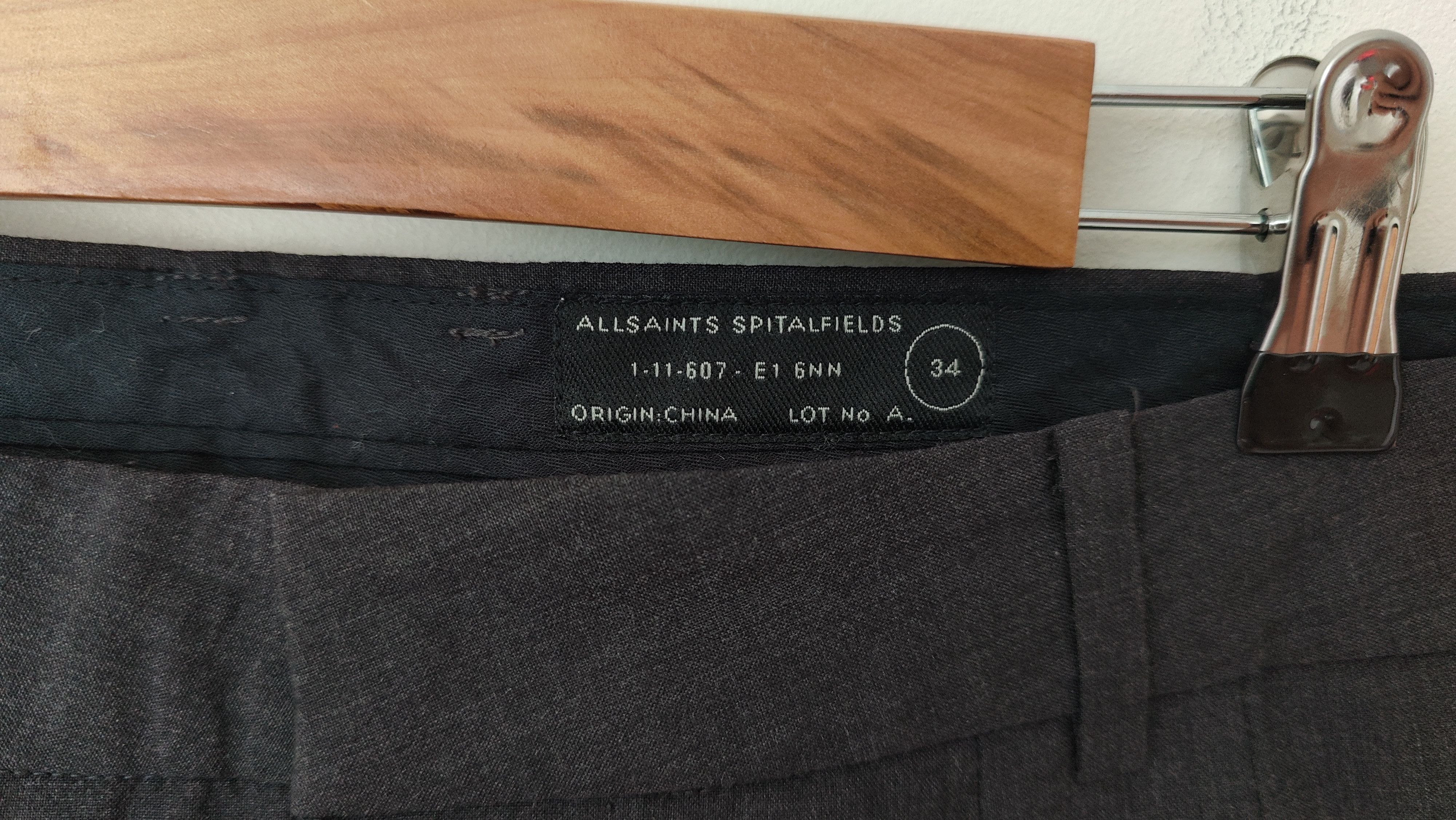 Allsaints Allsaints Spitalfields Japan Carrot Parachute Wool Pants Size US 34 / EU 50 - 3 Thumbnail