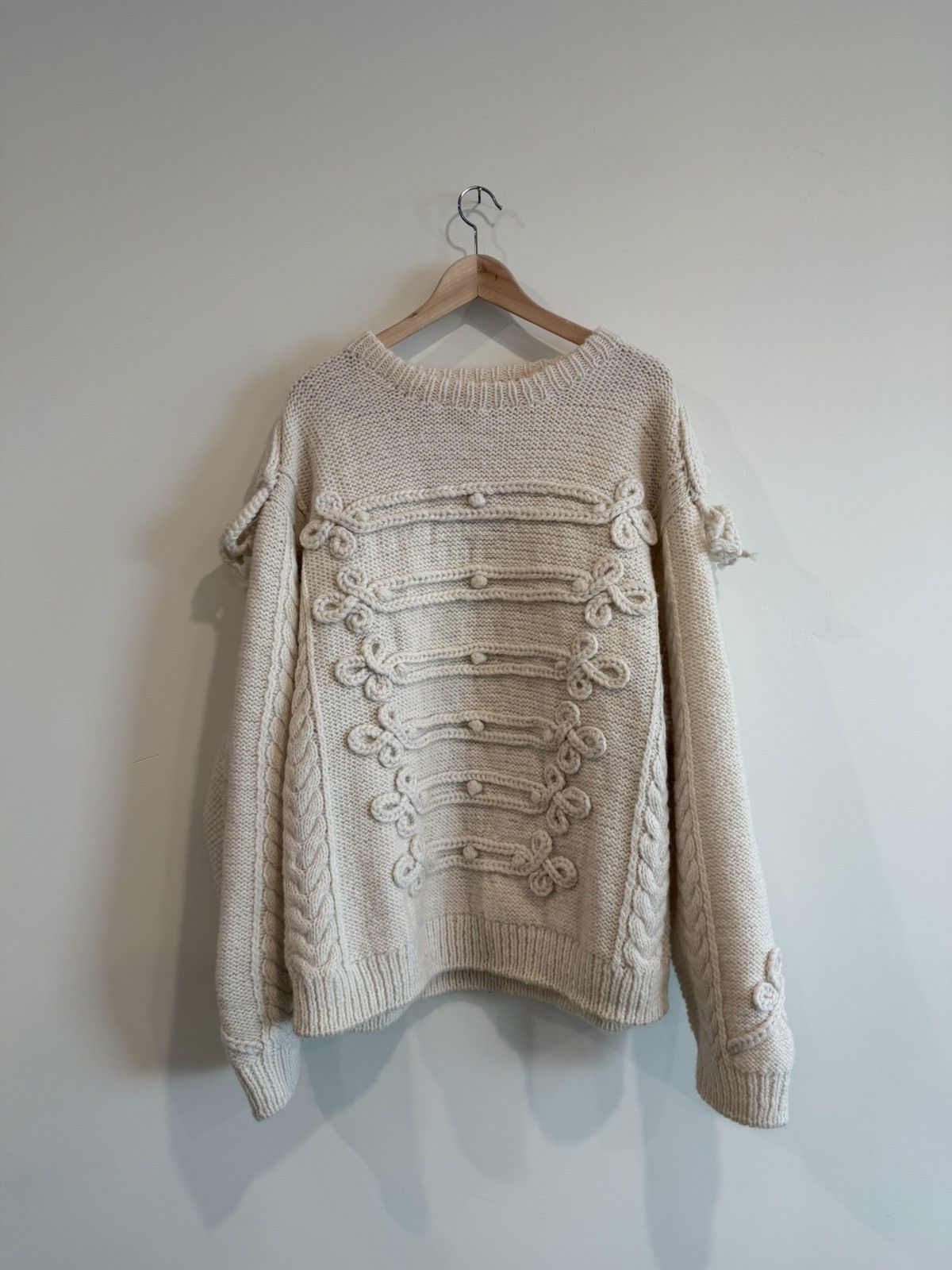 Kapital Kapital wool hand knit Napoleon sweater Size US XL / EU 56 / 4 - 8 Thumbnail