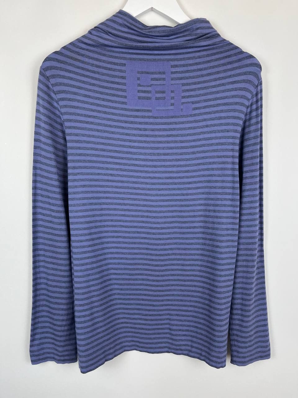 OSKA OSKA Germany Blue Striped Cowl Neck Top Size 2 M Lagenlook Size M / US 6-8 / IT 42-44 - 2 Thumbnail