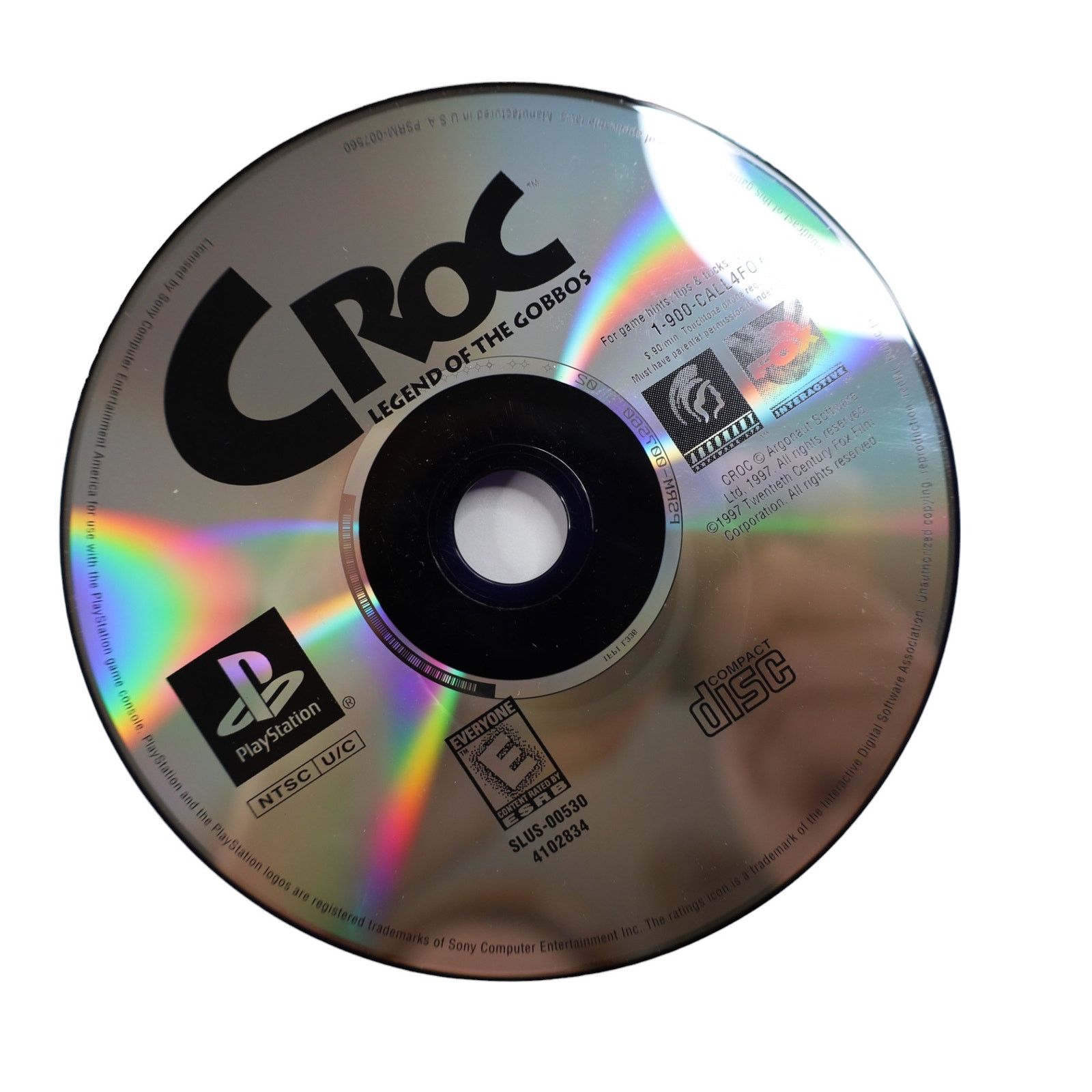 Playstation × Vintage Vintage PlayStation 1 Croc Legend Of The Gobbos Video Game Size ONE SIZE - 4 Thumbnail