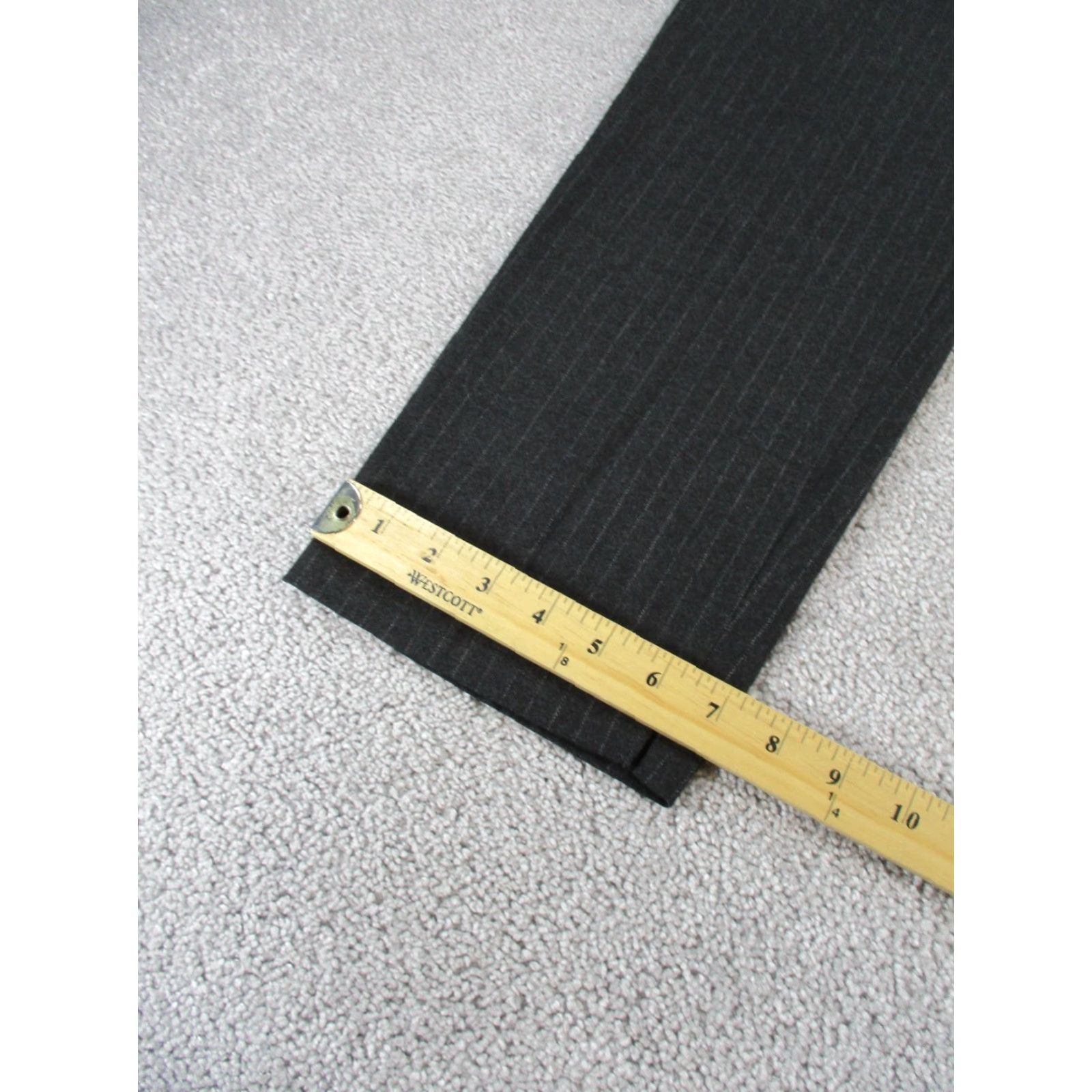 Zara Zara Womens XS Gray Pinstripe Dress Pants Size 26" / US 2 / IT 38 - 5 Thumbnail