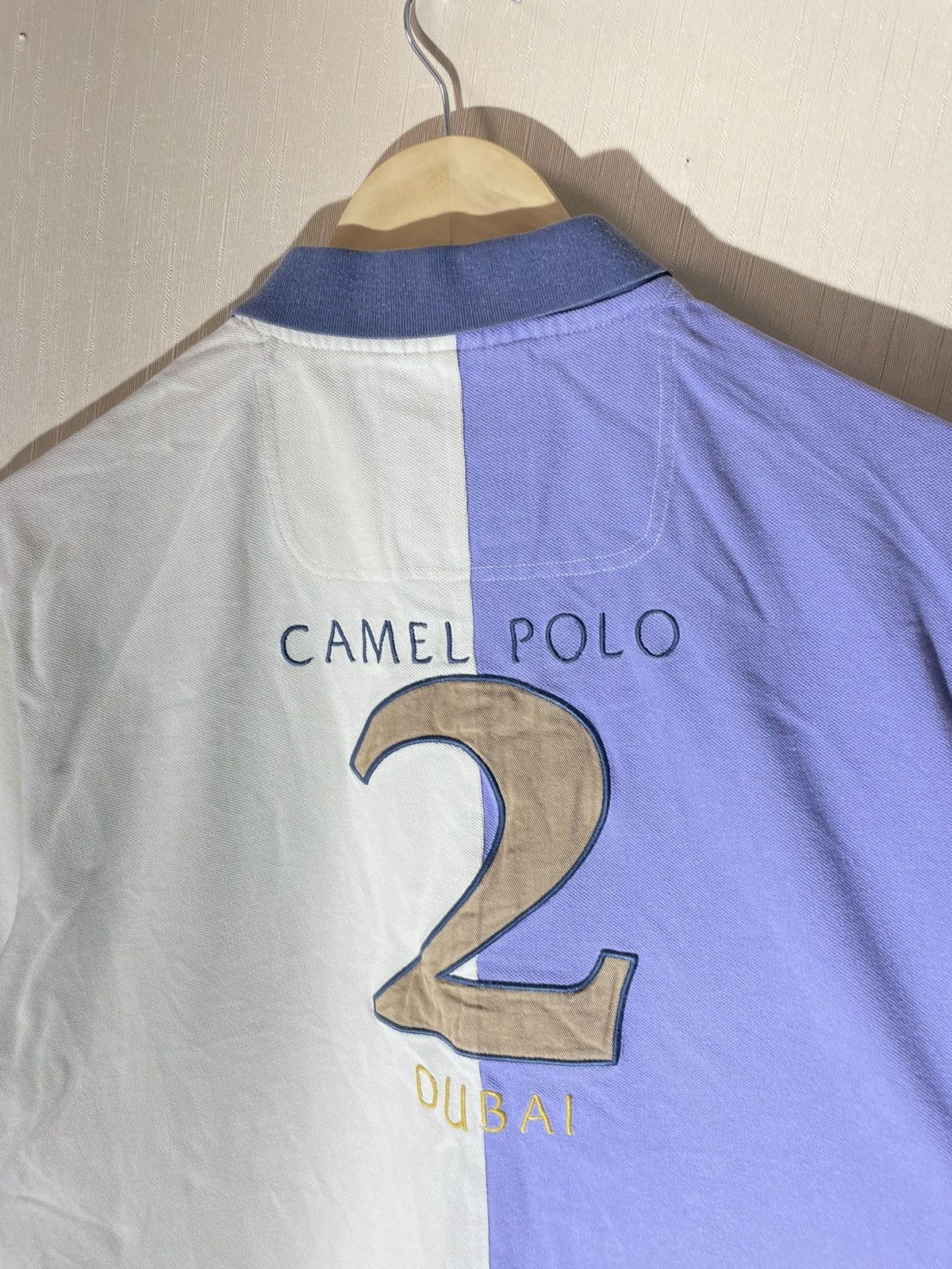 Camel × Polo Ralph Lauren × Vintage Camel Polo Dubai streetwear vintage polo shirt Size US L / EU 52-54 / 3 - 11 Thumbnail