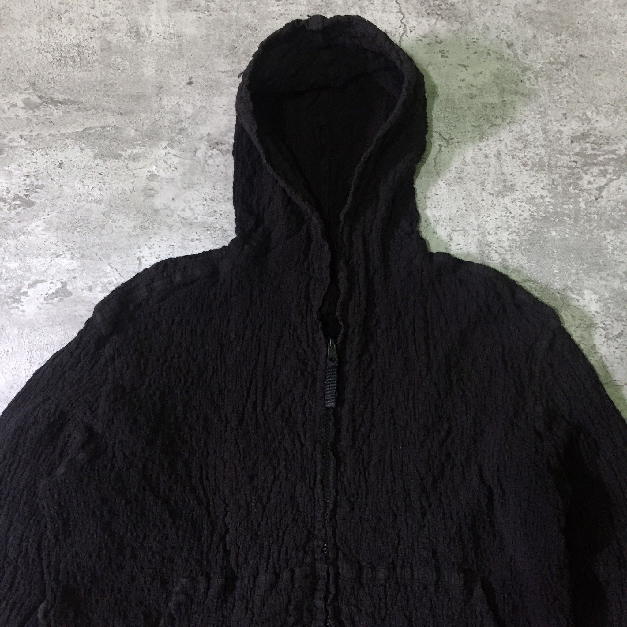 Issey Miyake Archive Issey Miyake Me Textured Cringkle Zip Hoodie Size US M / EU 48-50 / 2 - 2 Thumbnail