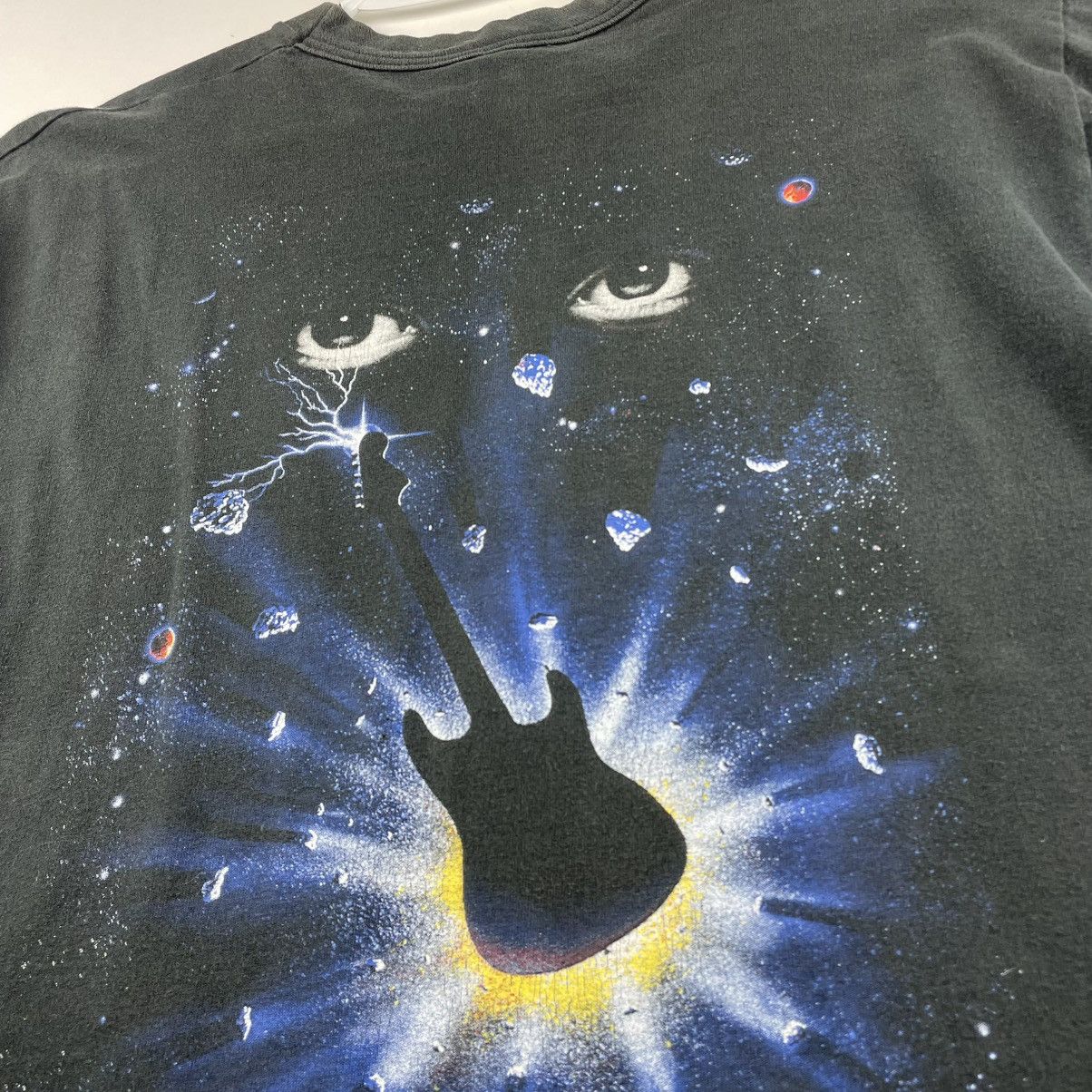 Band Tees × Jimi Hendrix × Vintage VTG 90’s Jürek 1995 Single Stitch Jimi Hendrix AOP Shirt Size US L / EU 52-54 / 3 - 10 Thumbnail