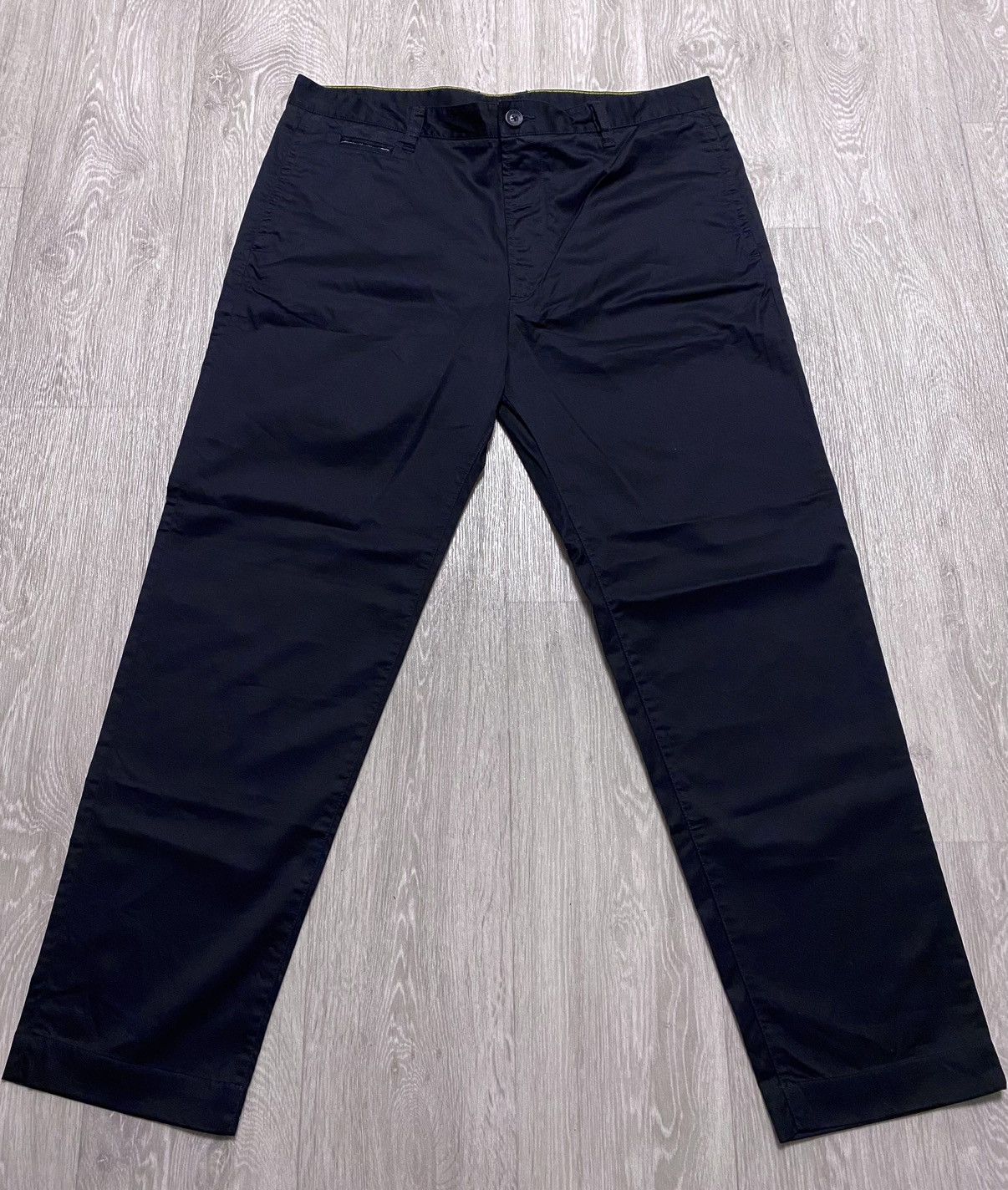 Diesel Diesel Black Cotton Chino Casual Pants Trousers Formal Size US 34 / EU 50 - 7 Thumbnail
