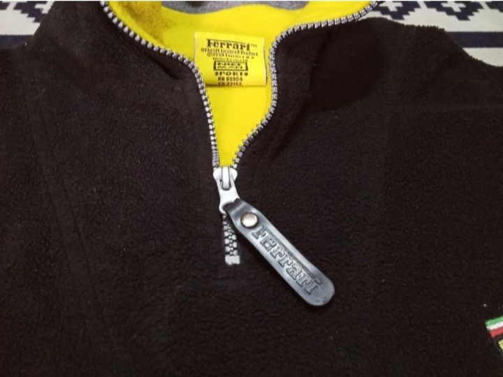 Ferrari Ferrari Half Zipper Fleece Sweater Size US S / EU 44-46 / 1 - 5 Thumbnail