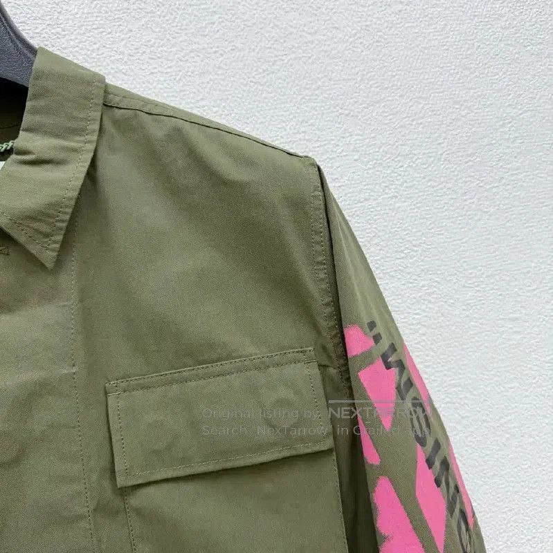 Off-White Off-White Military Green Long Sleeve Jacket . Size US XS / EU 42 / 0 - 5 Thumbnail