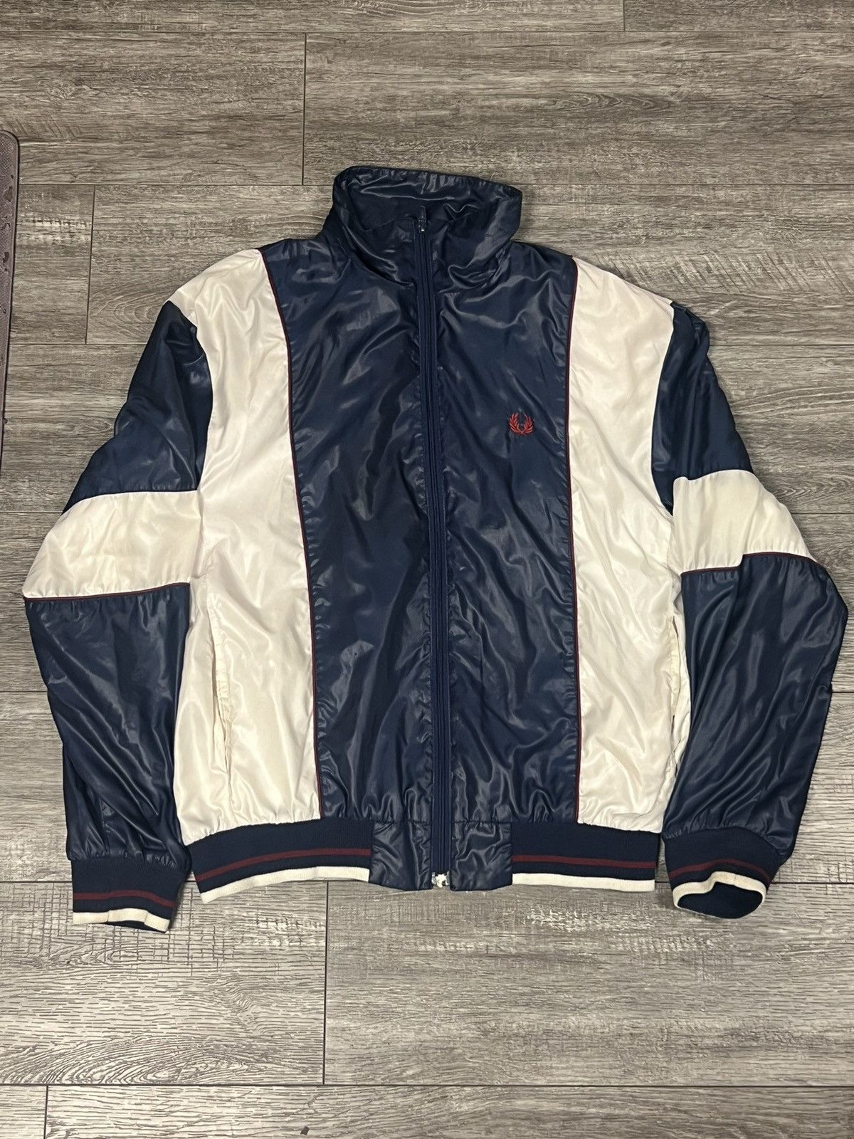 Fred Perry 90s Vintage FRED PERRY Windbreaker Jacket Logo Track | Grailed