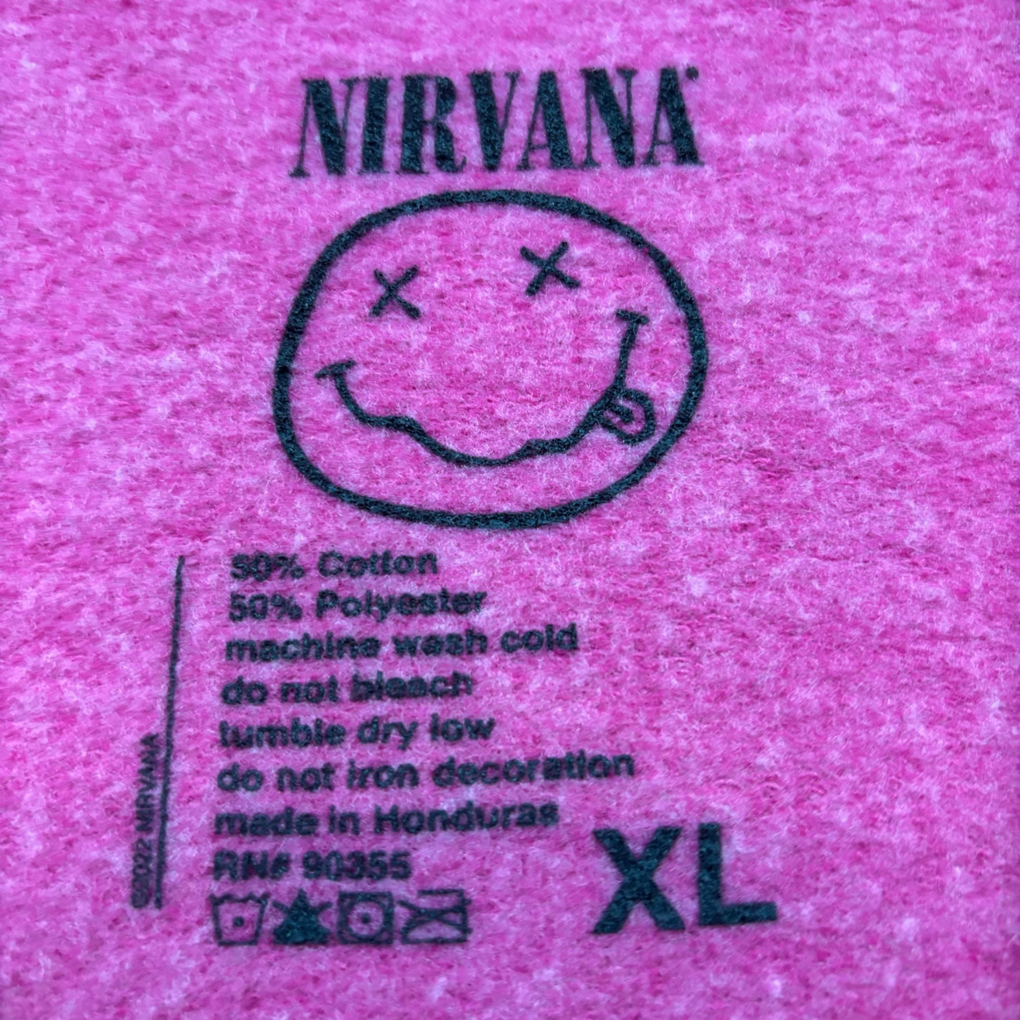 Nirvana Nirvana Nevermind Grunge Band Mineral Wash Crewneck XL Size US XL / EU 56 / 4 - 4 Thumbnail