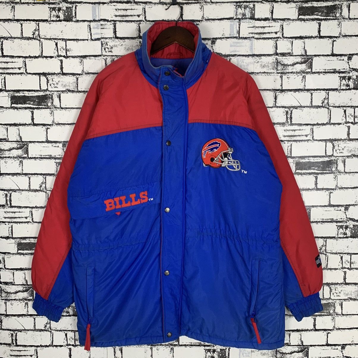 Vintage Logo 7 Buffalo Bills NFL Embroidered Jacket