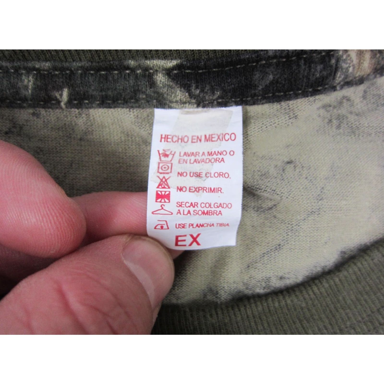 Realtree VINTAGE Realtree Shirt Adult XL Green Camo Mens 90s T-Shirt Short Sleeve Crew Neck 80s College School Size US XL / EU 56 / 4 - 3 Thumbnail
