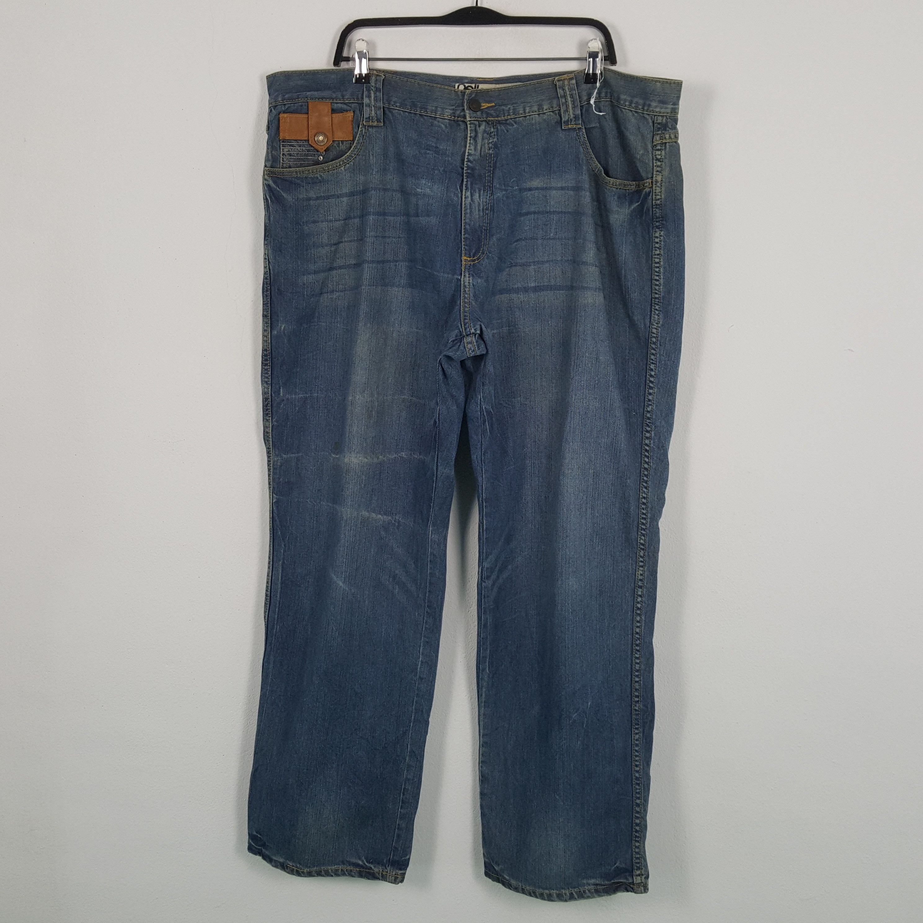 Pelle Pelle × Vintage PELLE PELLE Big Size Fashion Style Jeans Size US 42 / EU 58 - 4 Thumbnail