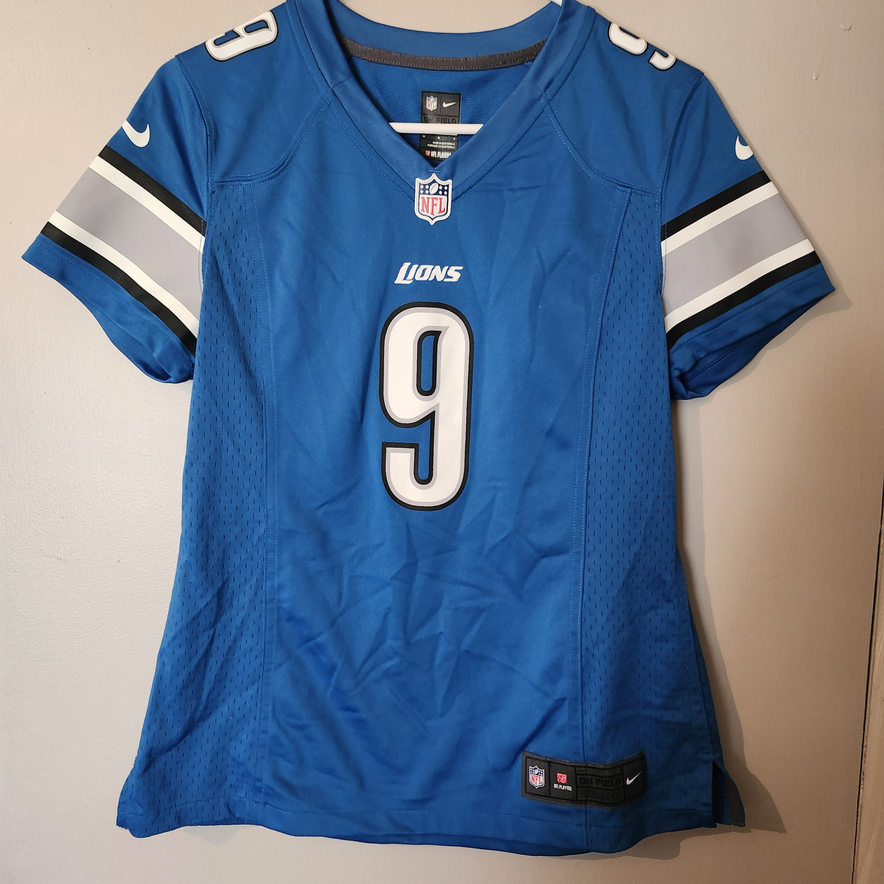 Nike Nike Detroit Lions Matt Stafford #9 NFL Jersey Women Blue M Size M / US 6-8 / IT 42-44 - 8 Thumbnail