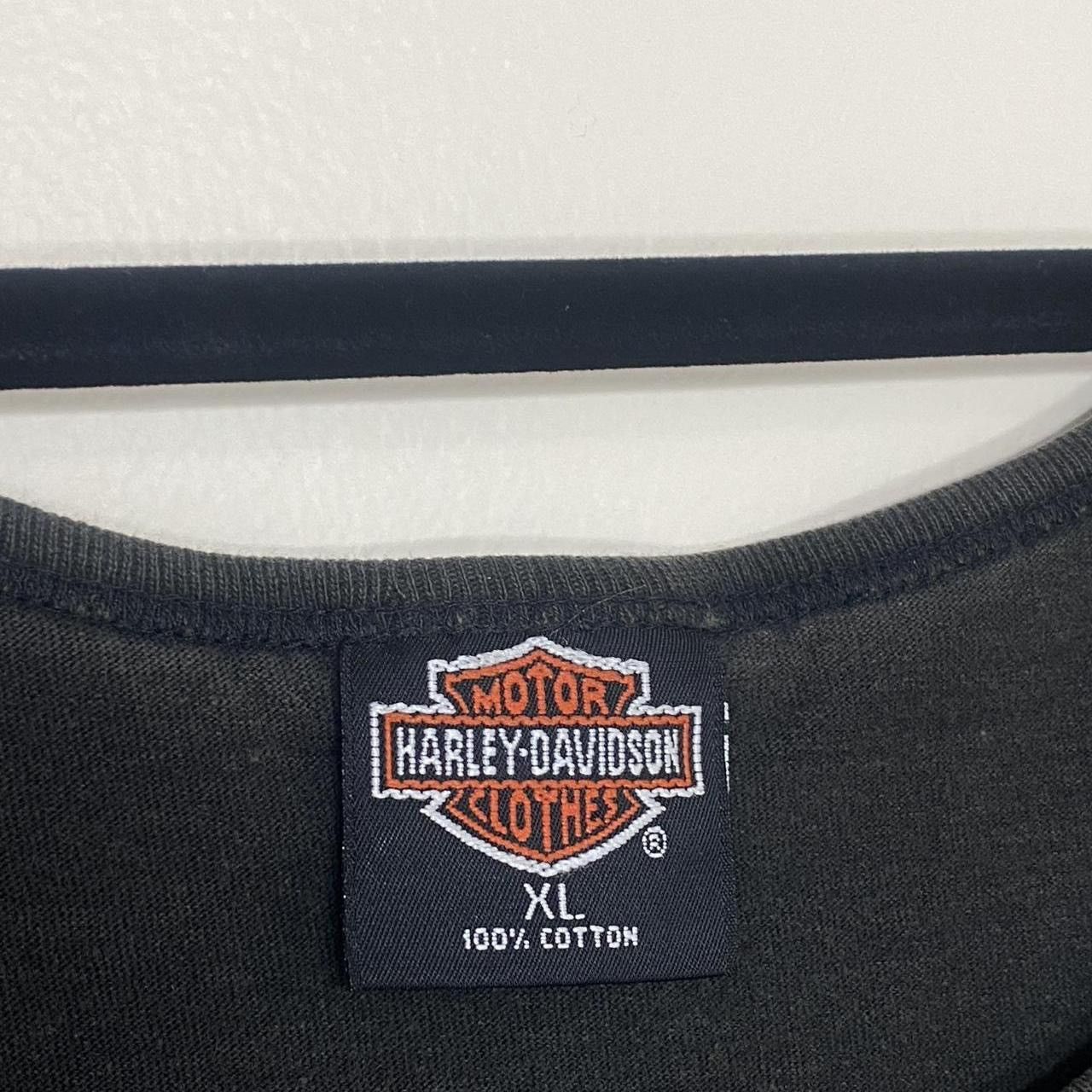 Harley Davidson 1993 Faded Harley Davidson Wolf Moon Graphic Shirt Tank Top Size US XL / EU 56 / 4 - 6 Thumbnail