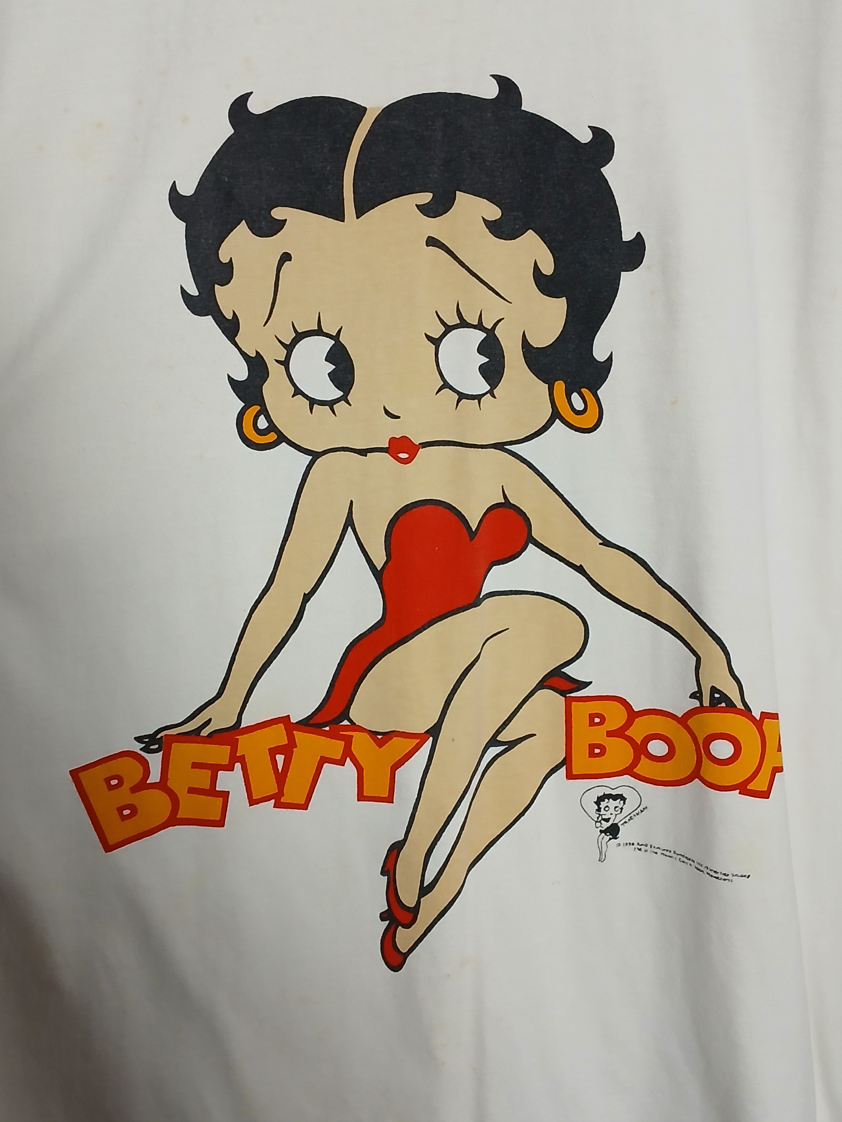 Cartoon Network × Vintage Vintage 1996 Betty Boop T-Shirt Size US XXL / EU 58 / 5 - 3 Thumbnail
