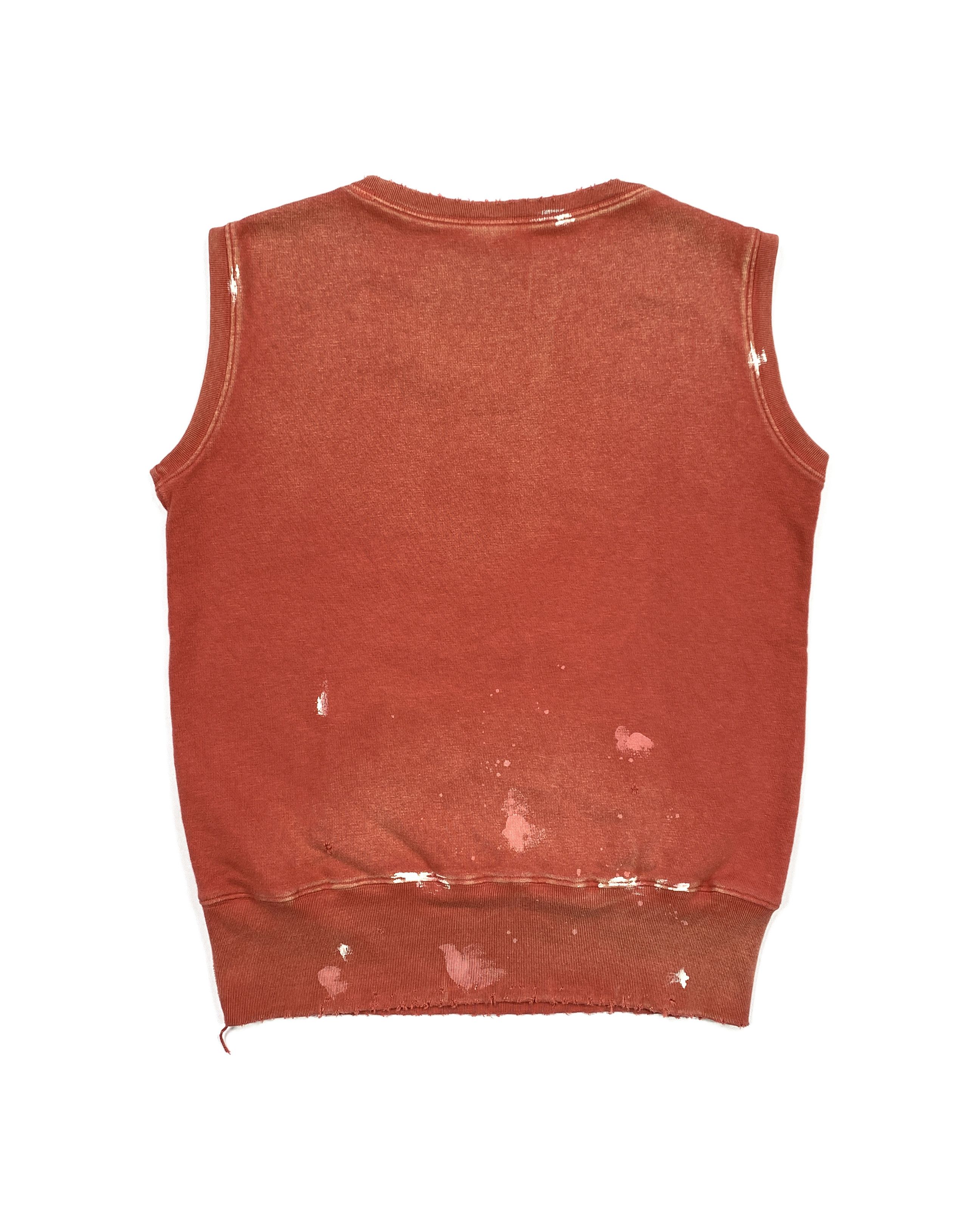 Kapital Painter Sweatshirt Vest - Sun-faded / Distressed / Repaired Size US L / EU 52-54 / 3 - 8 Thumbnail