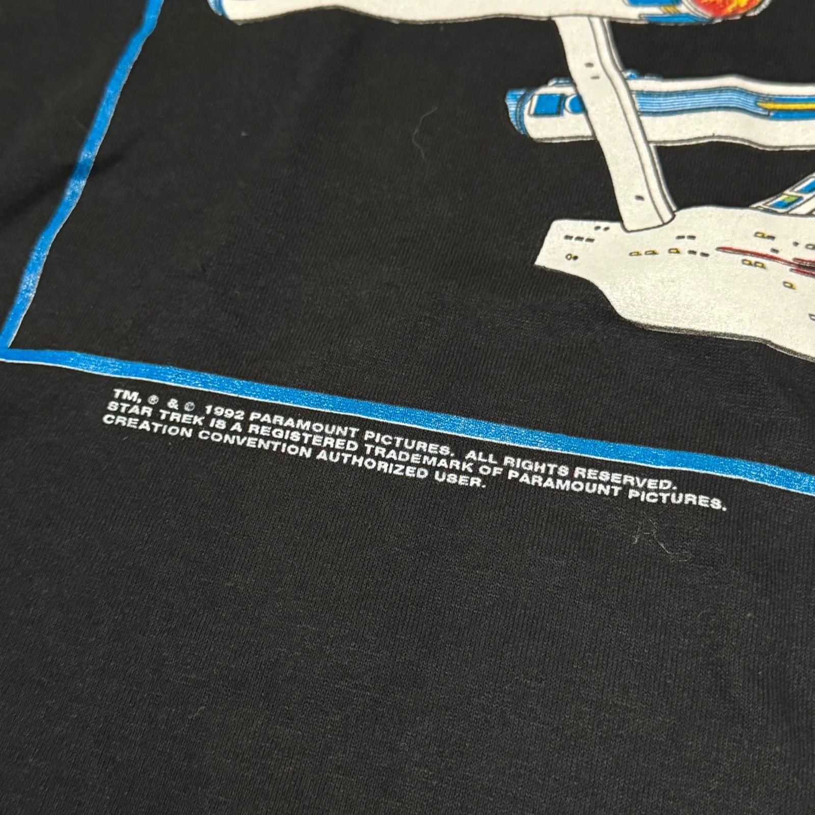 Vintage Vintage 90s Star treck t-shirt Size US XL / EU 56 / 4 - 6 Thumbnail