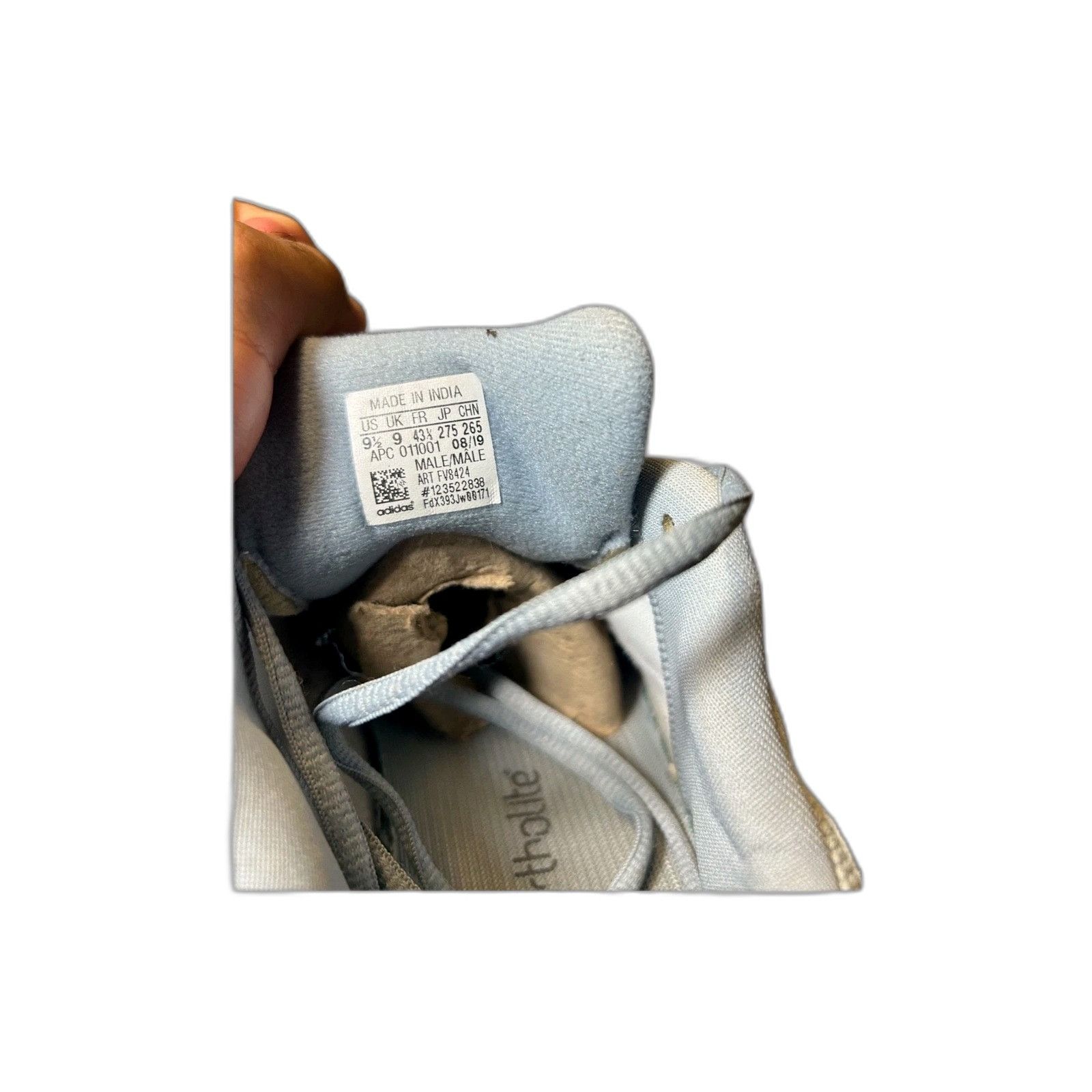 Adidas Size 9.5 - adidas Yeezy Boost 700 V2 Hospital Blue Men Walki Size US 9.5 / EU 42-43 - 6 Thumbnail