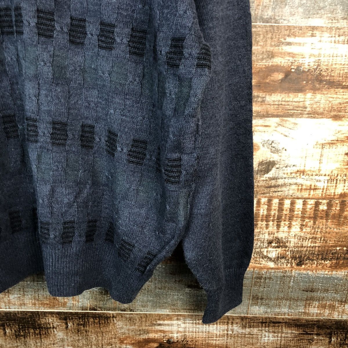 Vintage Tua Tara Dark Blue Stripe Knitwear sweatshirt #A1517 Size US L / EU 52-54 / 3 - 8 Thumbnail