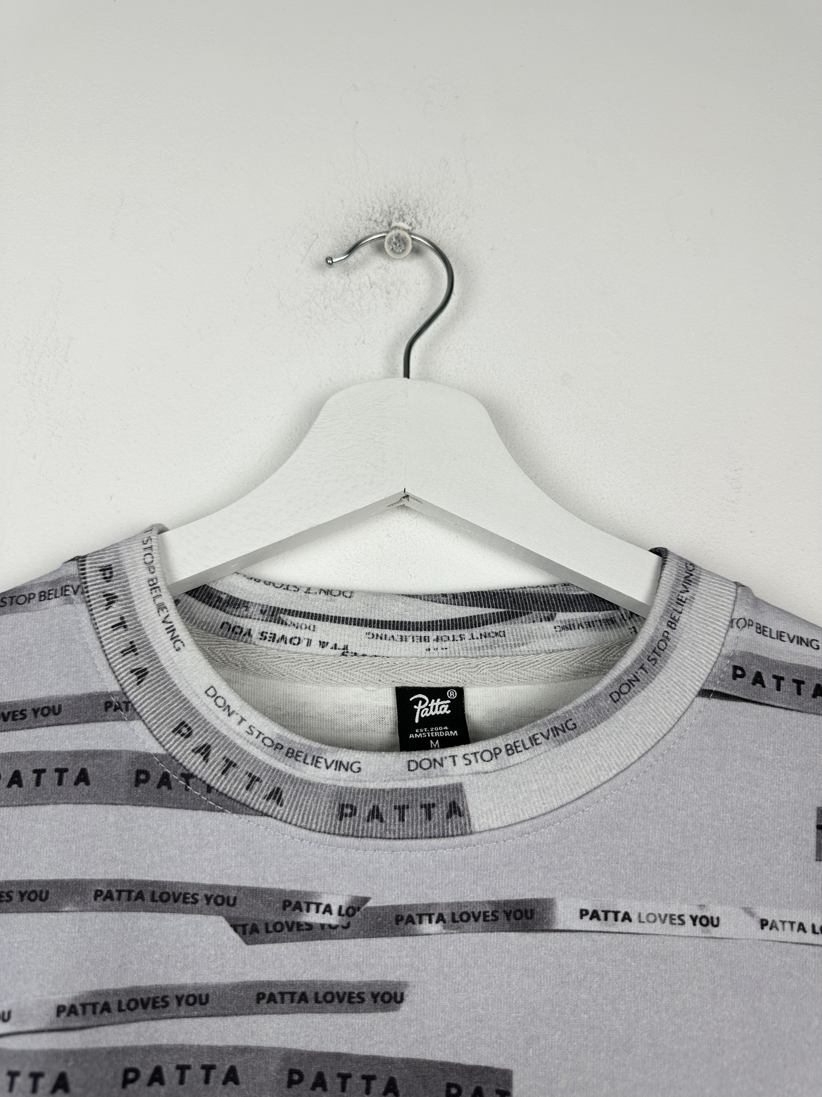 Patta Patta Multi Logo All Over Print Graphic T Shirt Tee Size US M / EU 48-50 / 2 - 4 Thumbnail