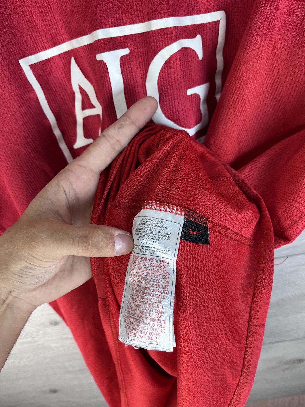 Nike Men football T-shirt Nike Fc Manchester United size 2xl Size US XXL / EU 58 / 5 - 9 Thumbnail