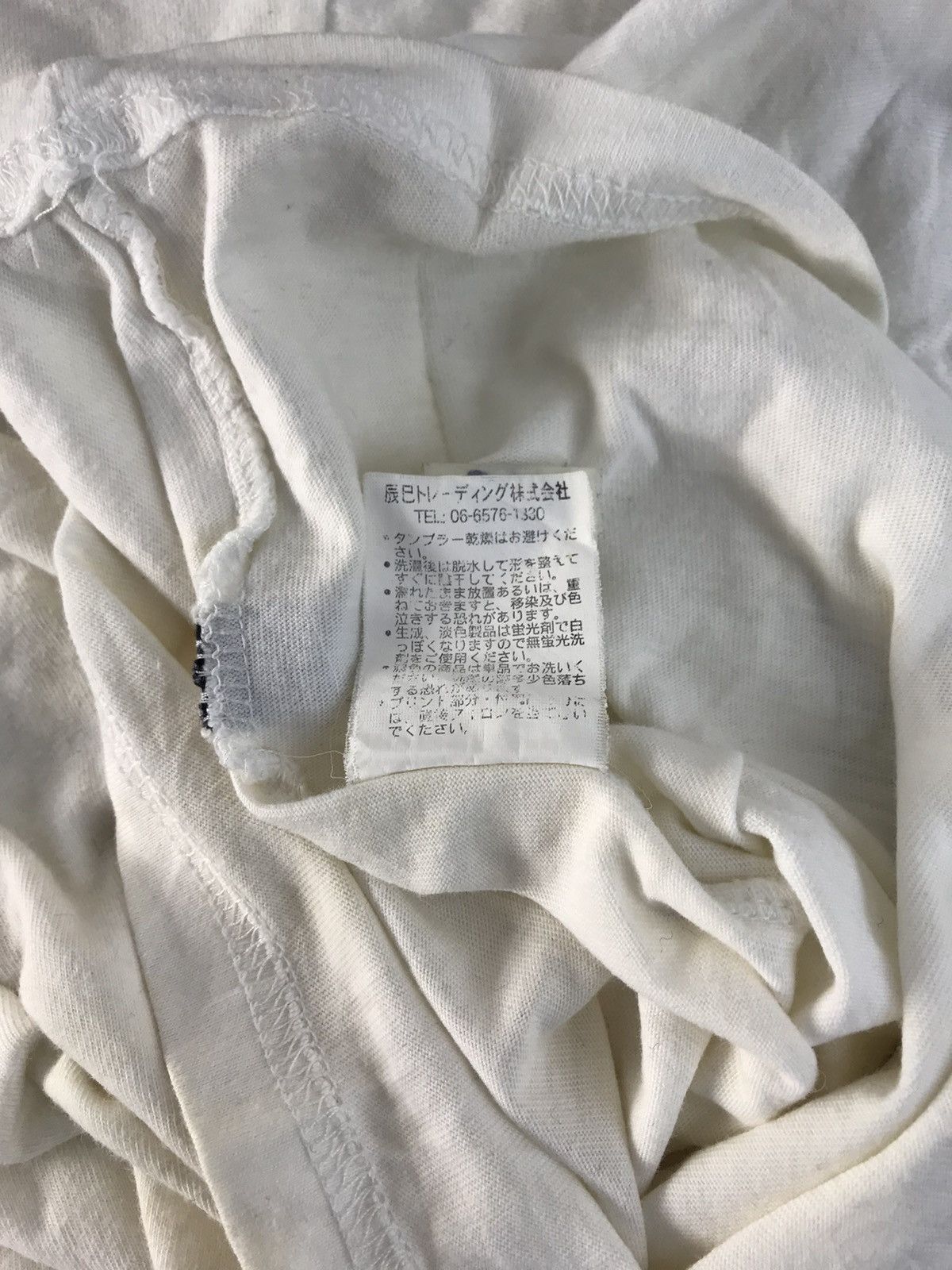 Designer × MCM Hype MCM Otc Big Logo Crewneck White Tee Size L / US 10 / IT 46 - 6 Thumbnail