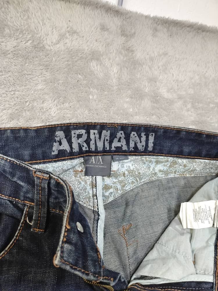 Armani × Armani Exchange × If Six Was Nine Armani Exchange Straight Cut Blue Denim Jeans Size US 29 - 8 Thumbnail