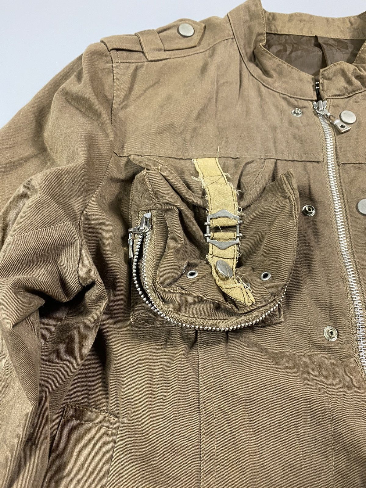 semanticdesign Avant Garde! Semantic Design- Cargo pockets zip up jacket Size US M / EU 48-50 / 2 - 5 Thumbnail