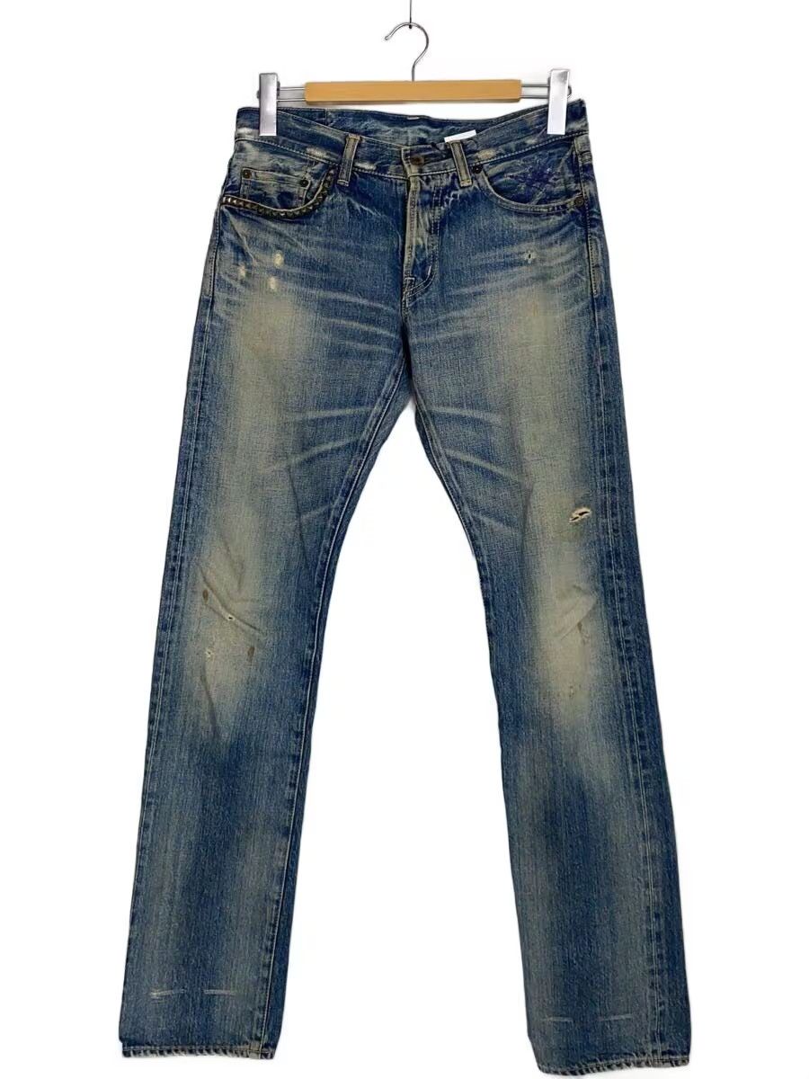 Hysteric Glamour Aged Studded Denim Jeans Size US 29 - 1 Thumbnail