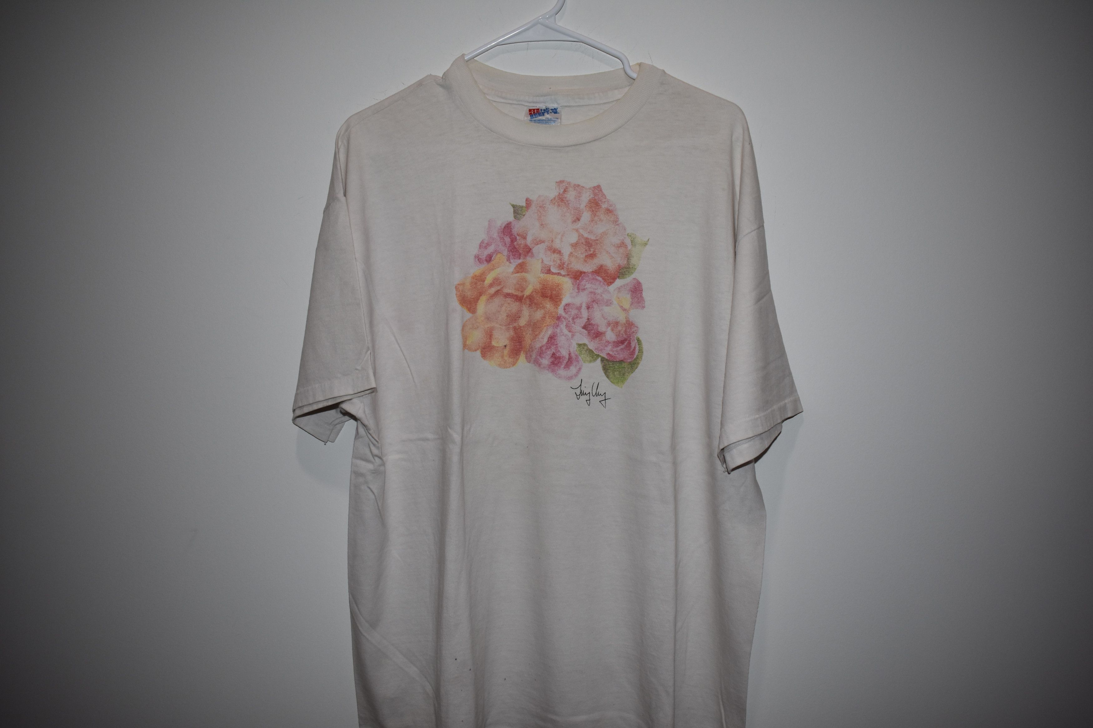 Other Vintage flower T-shirt Size US XL / EU 56 / 4 - 1 Thumbnail