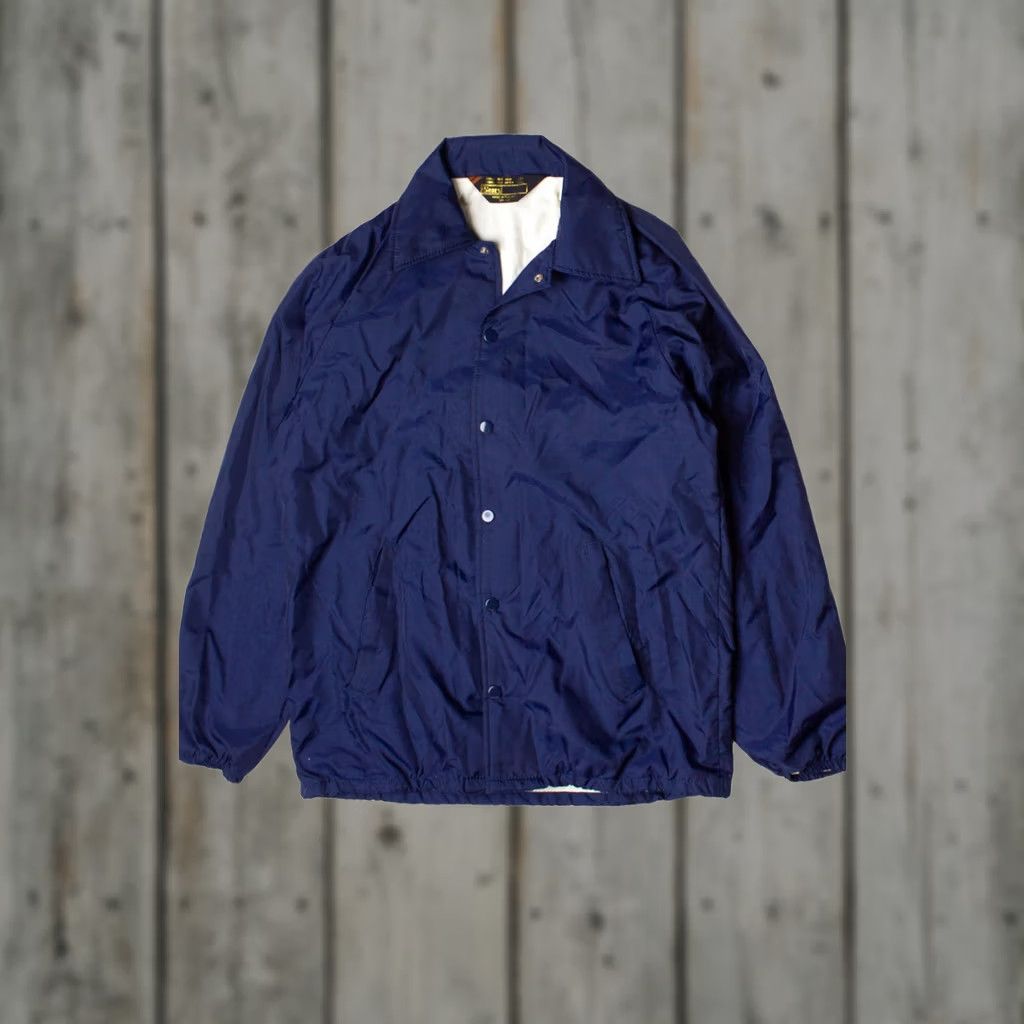 Sears VINTAGE Sears Navy Jacket Small Blue Lightweight 1980s Size US S / EU 44-46 / 1 - 1 Thumbnail